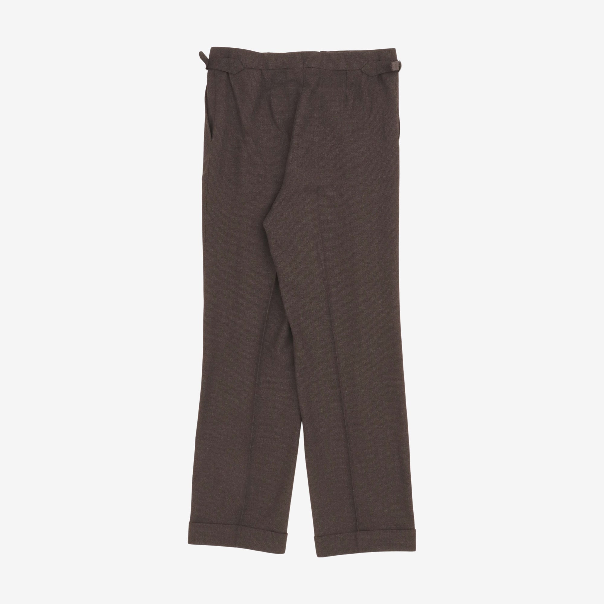 MTM Double Pleated Wool Trousers (32W X 31L)