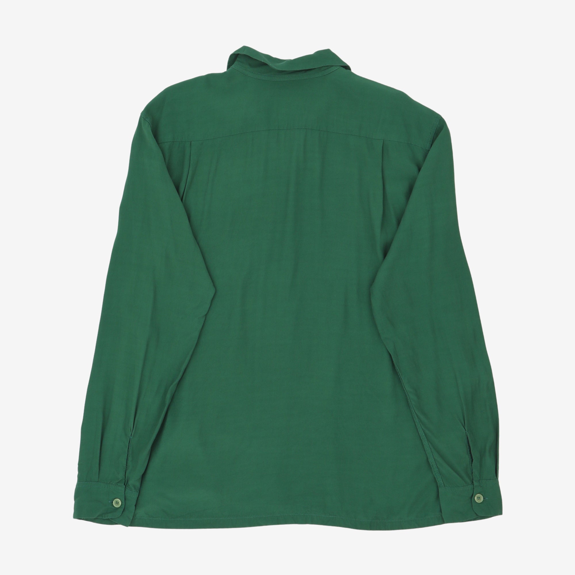 Plain Rayon Bowling Shirt