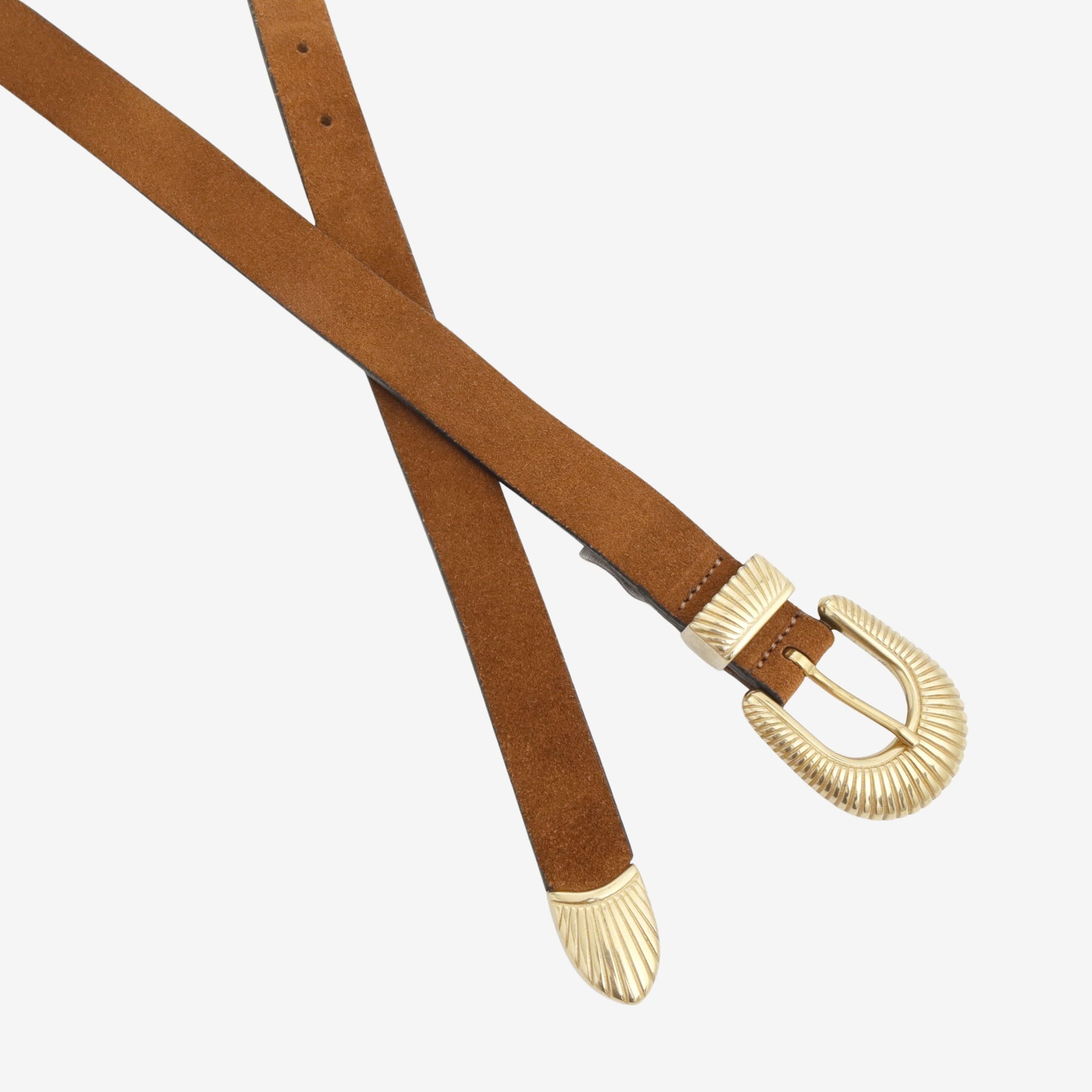 Suede Leather Belt