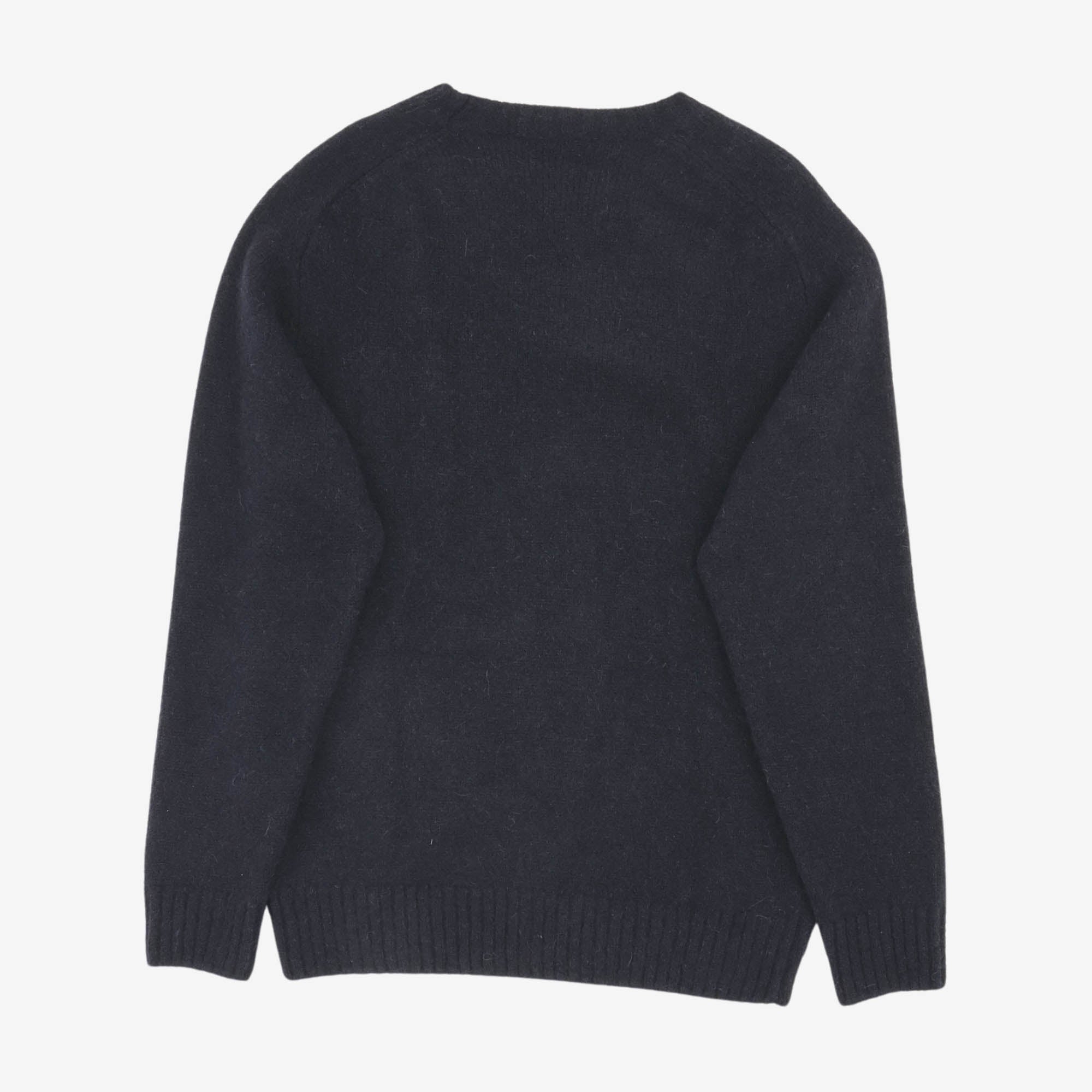 Wool Alpaca Crewneck Sweater