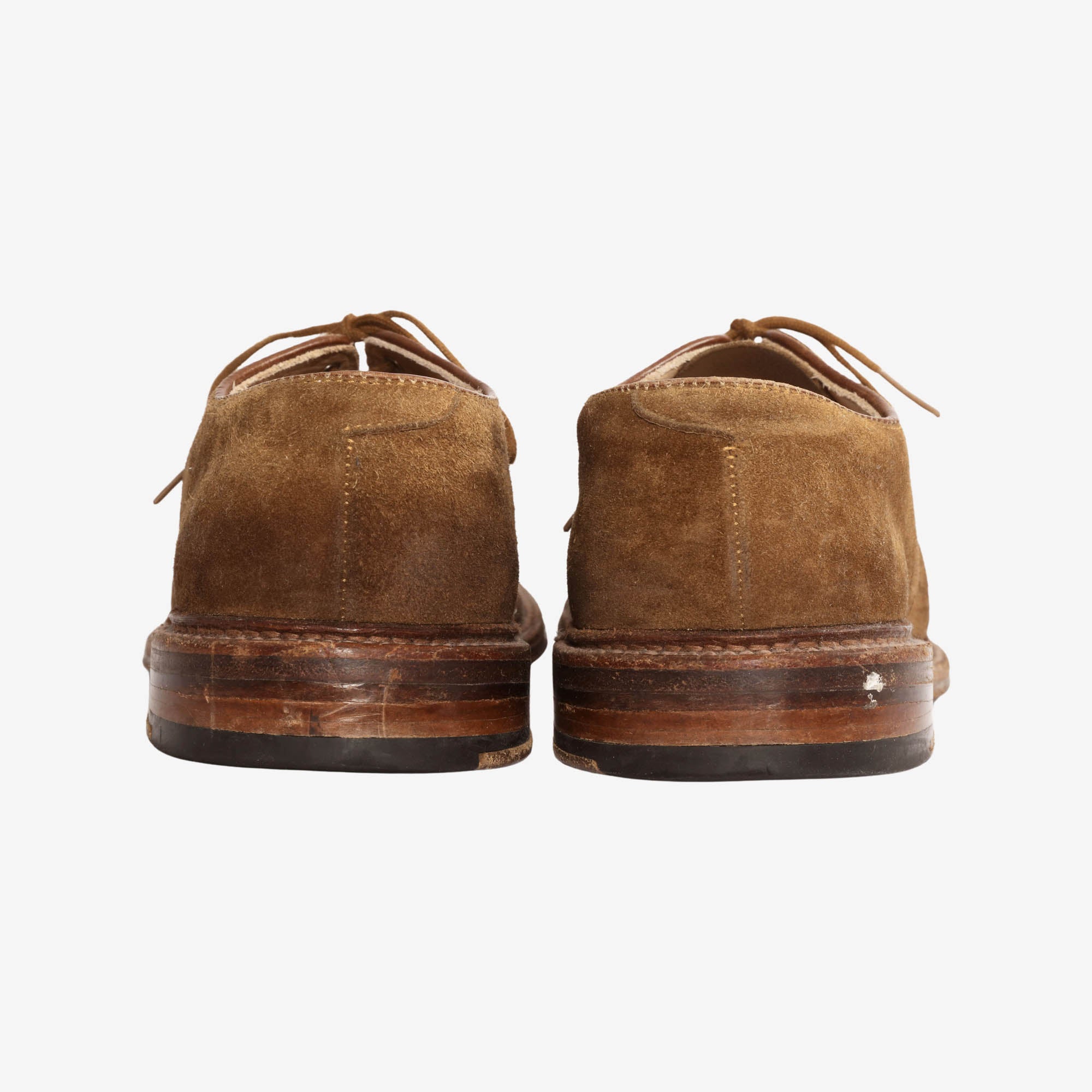 29336F Unlined Suede Plain Toe Blucher