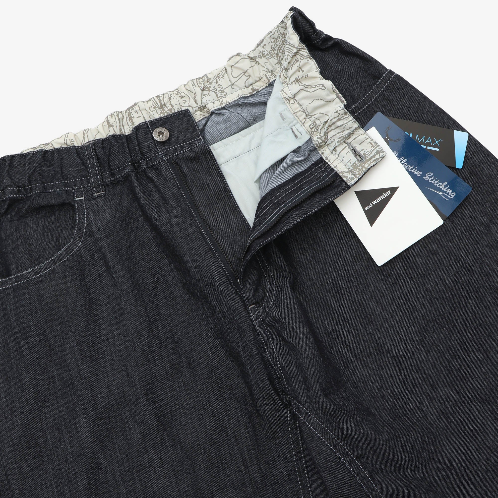 Dry Easy Denim Wide Pants