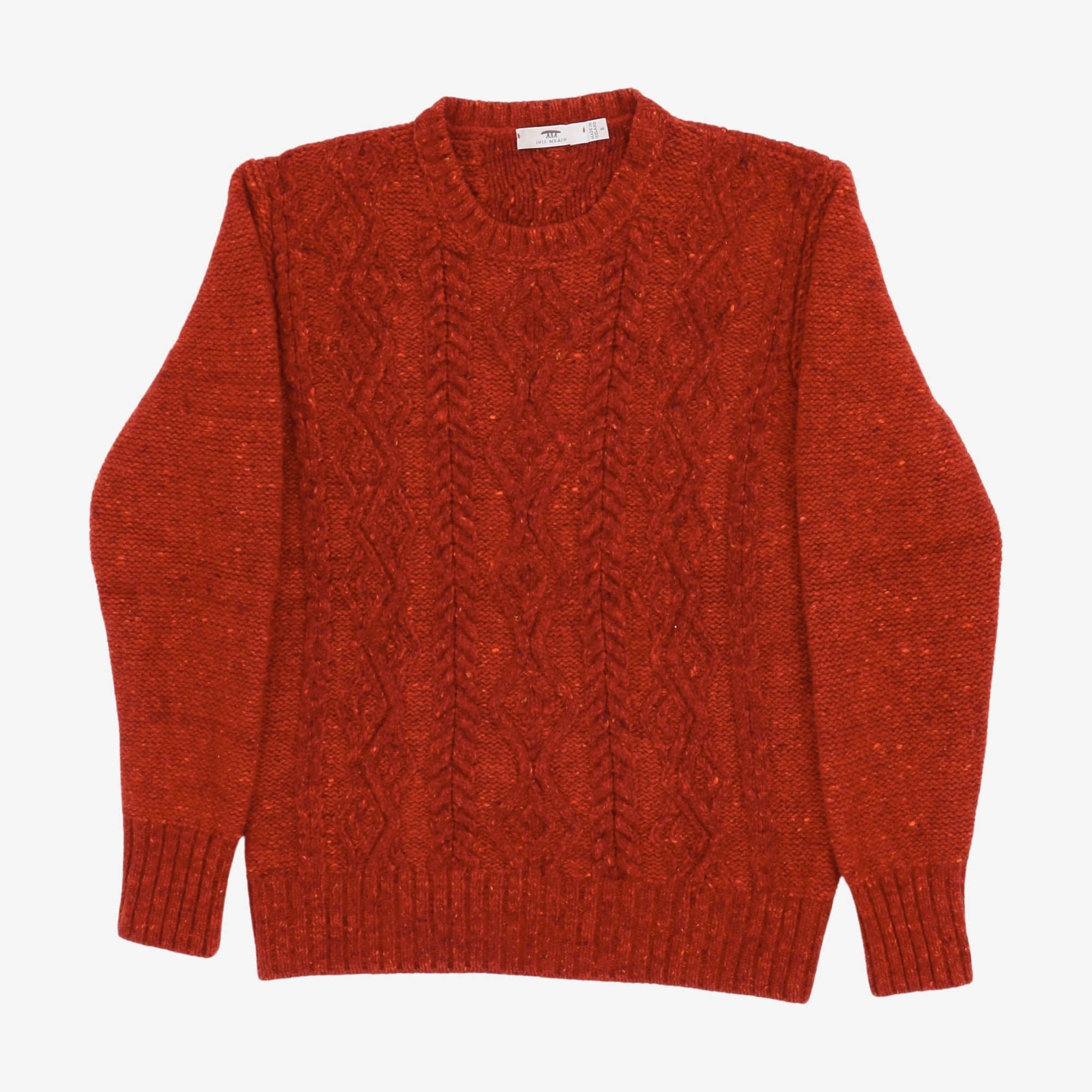 Cashmere Patented Aran Sweater
