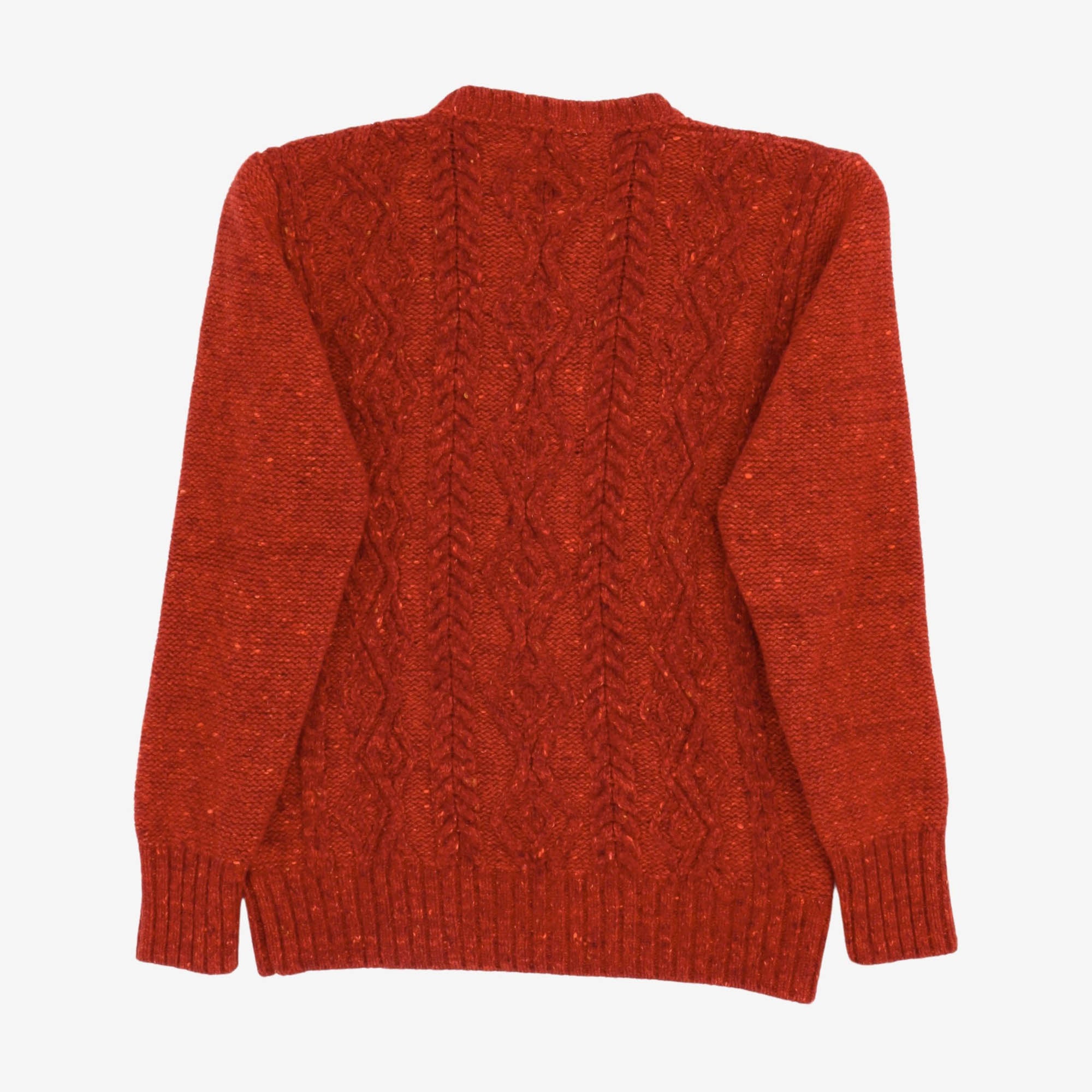 Cashmere Patented Aran Sweater