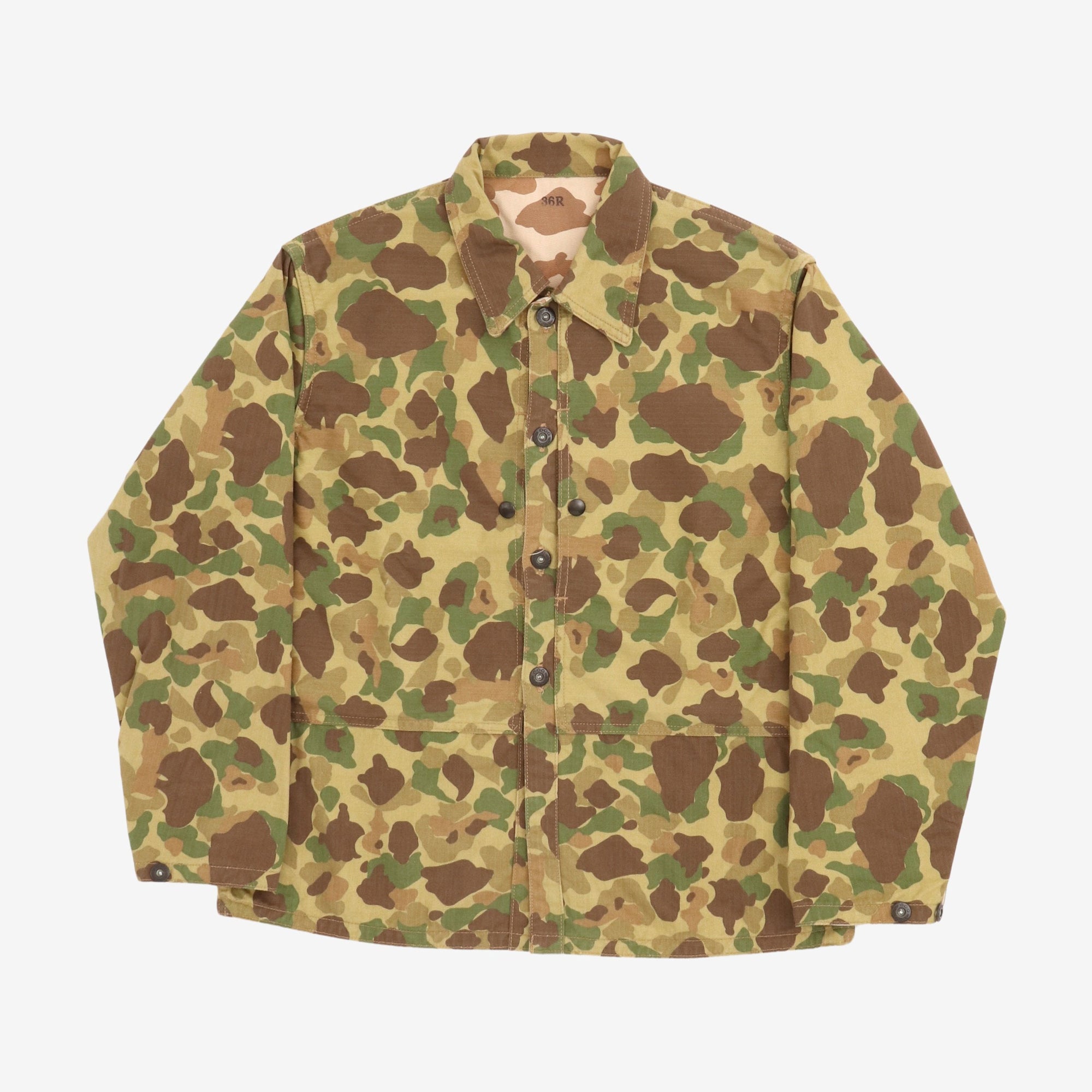 Reversible Frogskin Camouflage Coat