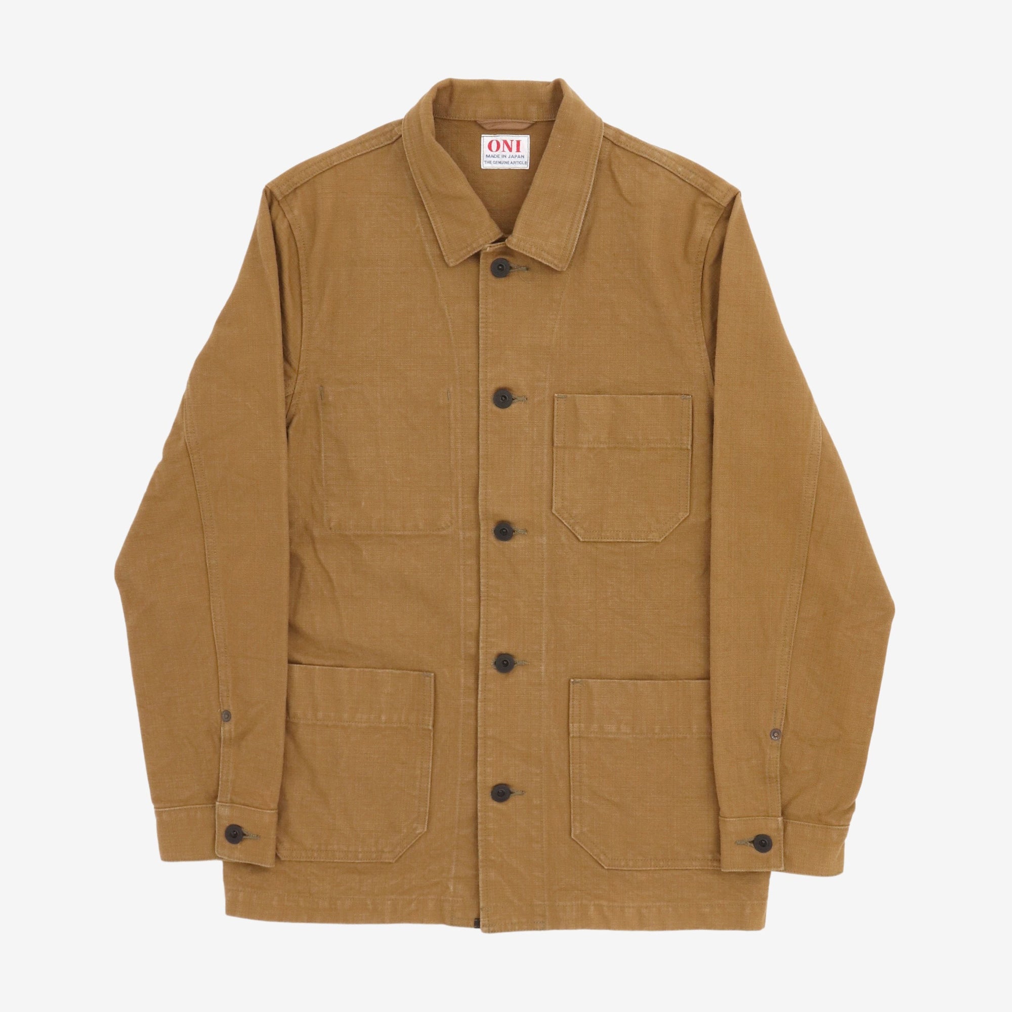 14oz Heavy Oxford Coverall Jacket