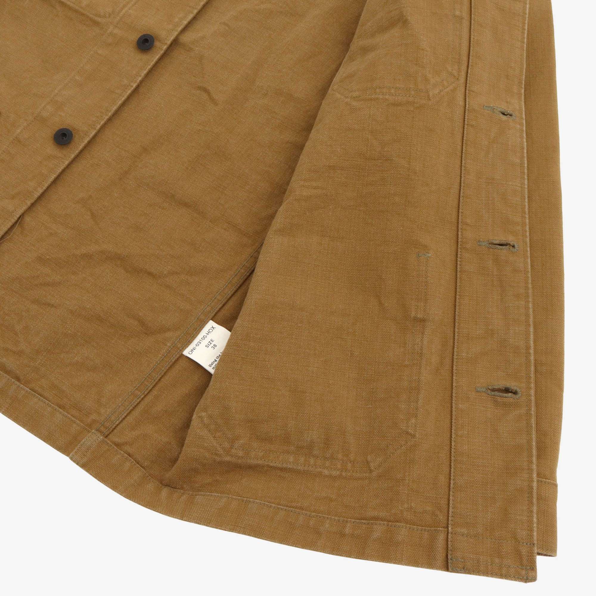 14oz Heavy Oxford Coverall Jacket