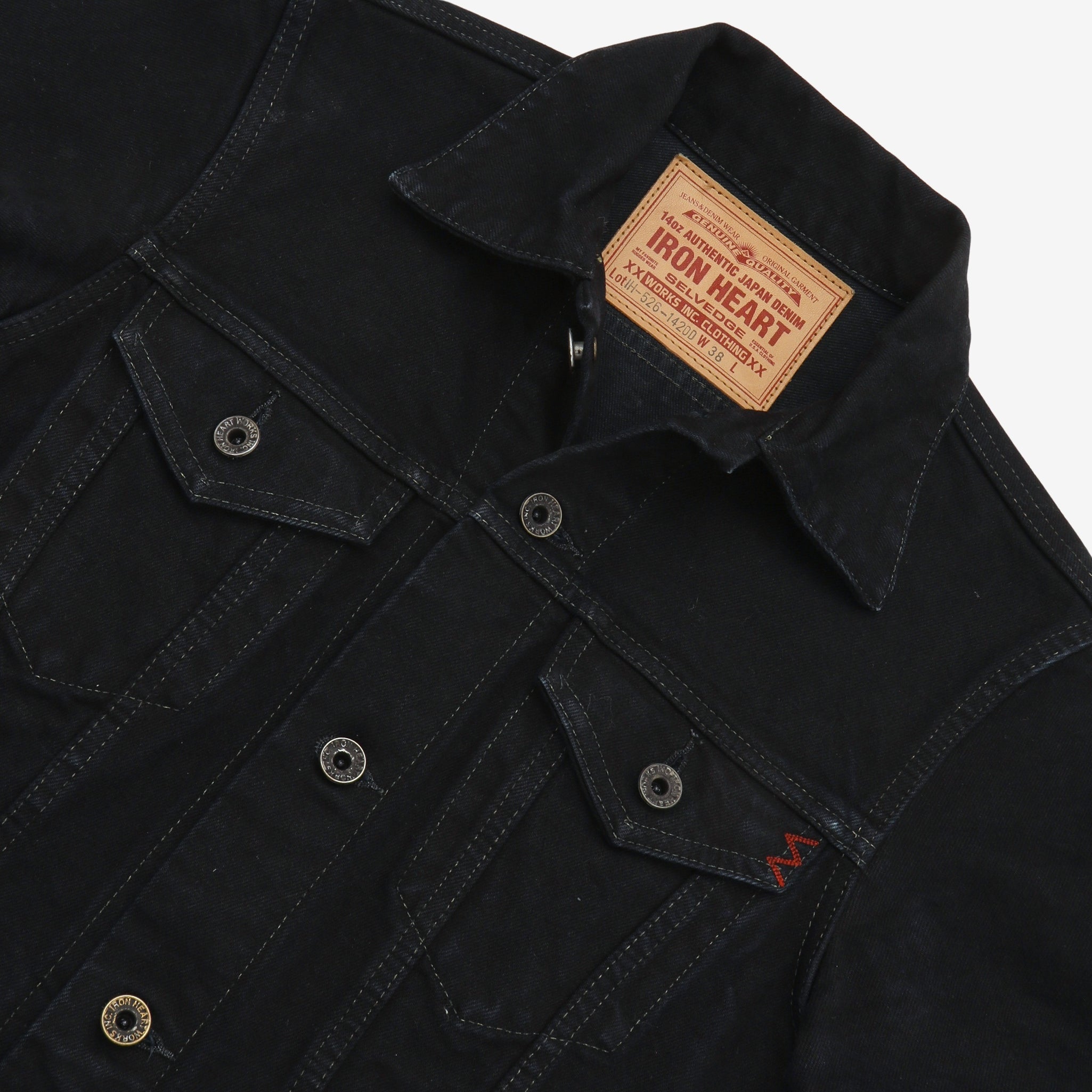 14oz Selvedge Denim Modified Type III Jacket