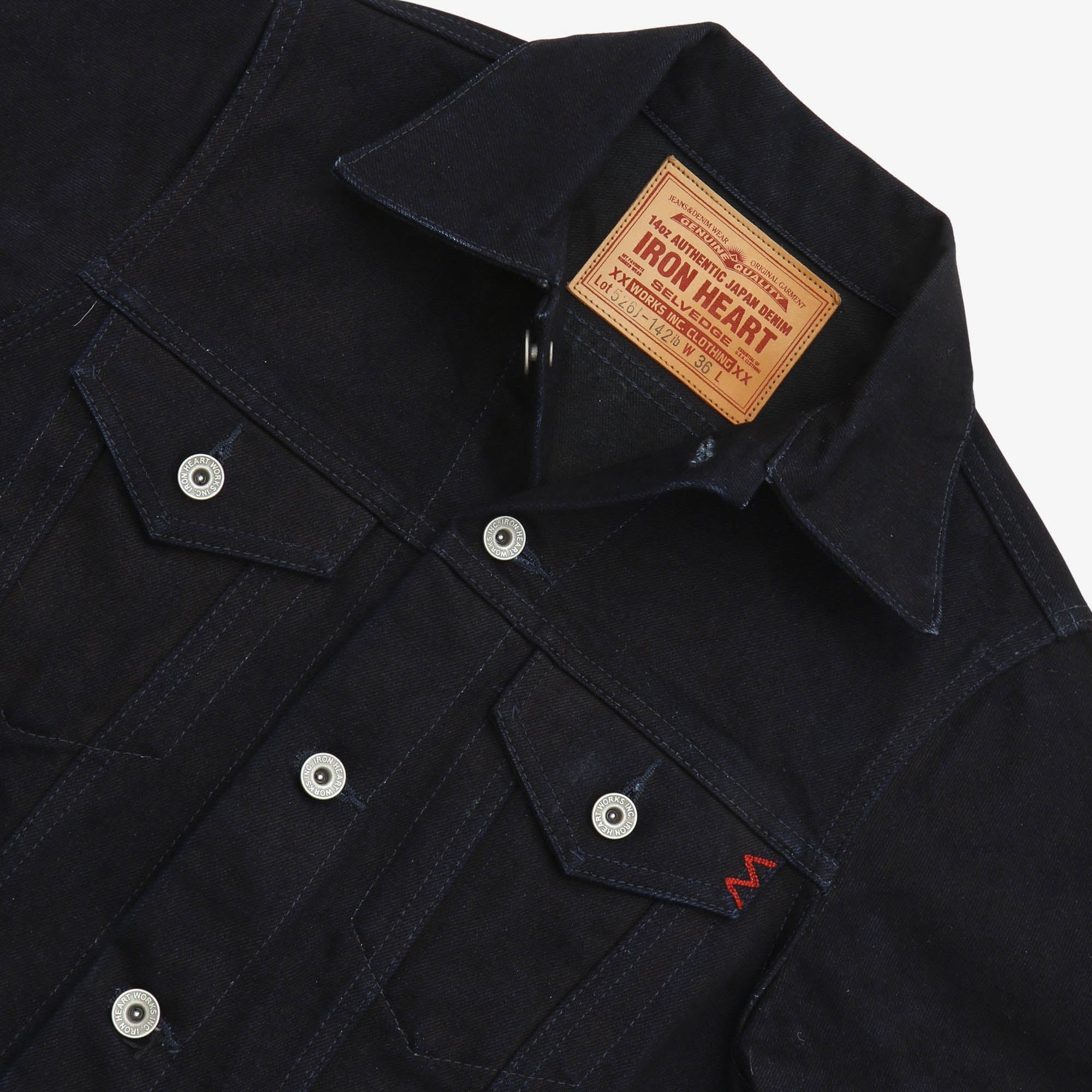 14oz Selvedge Denim Modified Type III Jacket