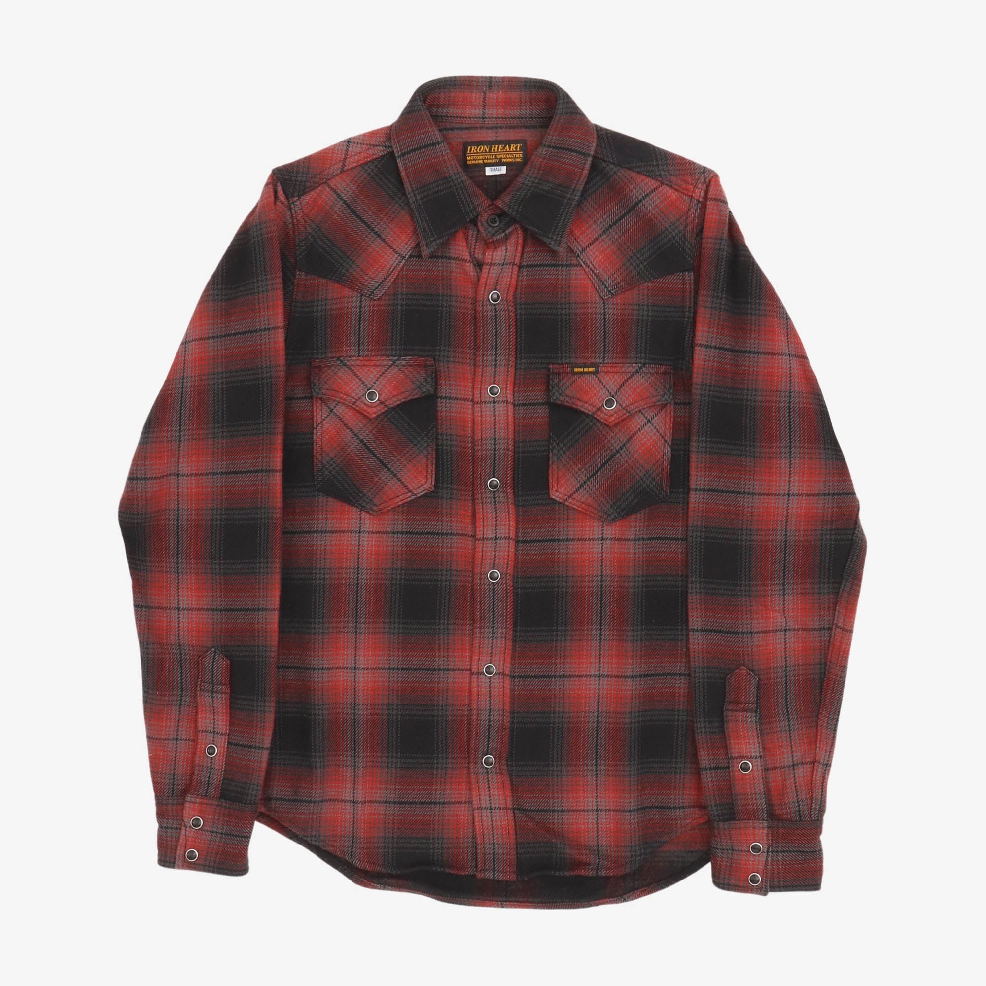 UHF Ombre Check Western Shirt