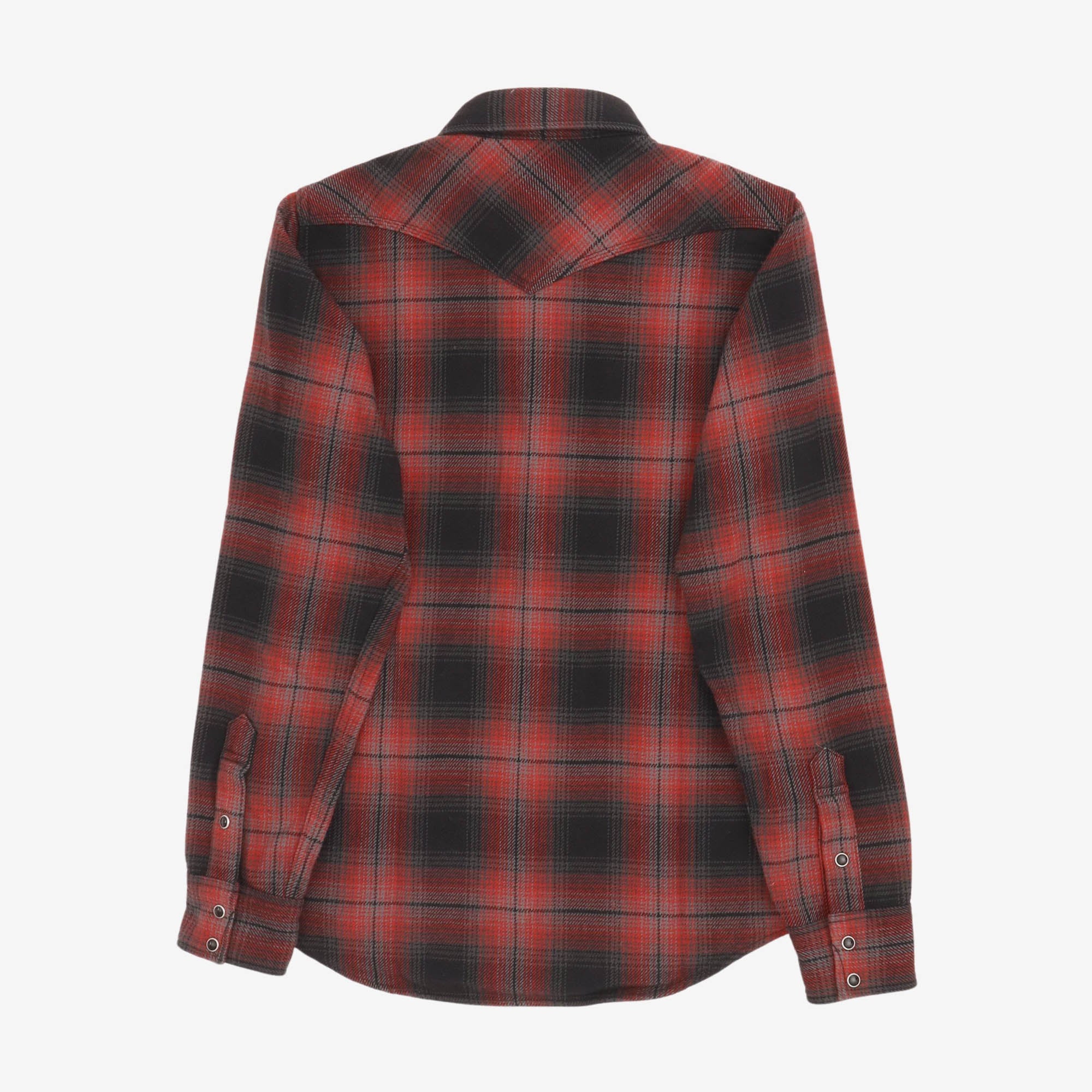 UHF Ombre Check Western Shirt