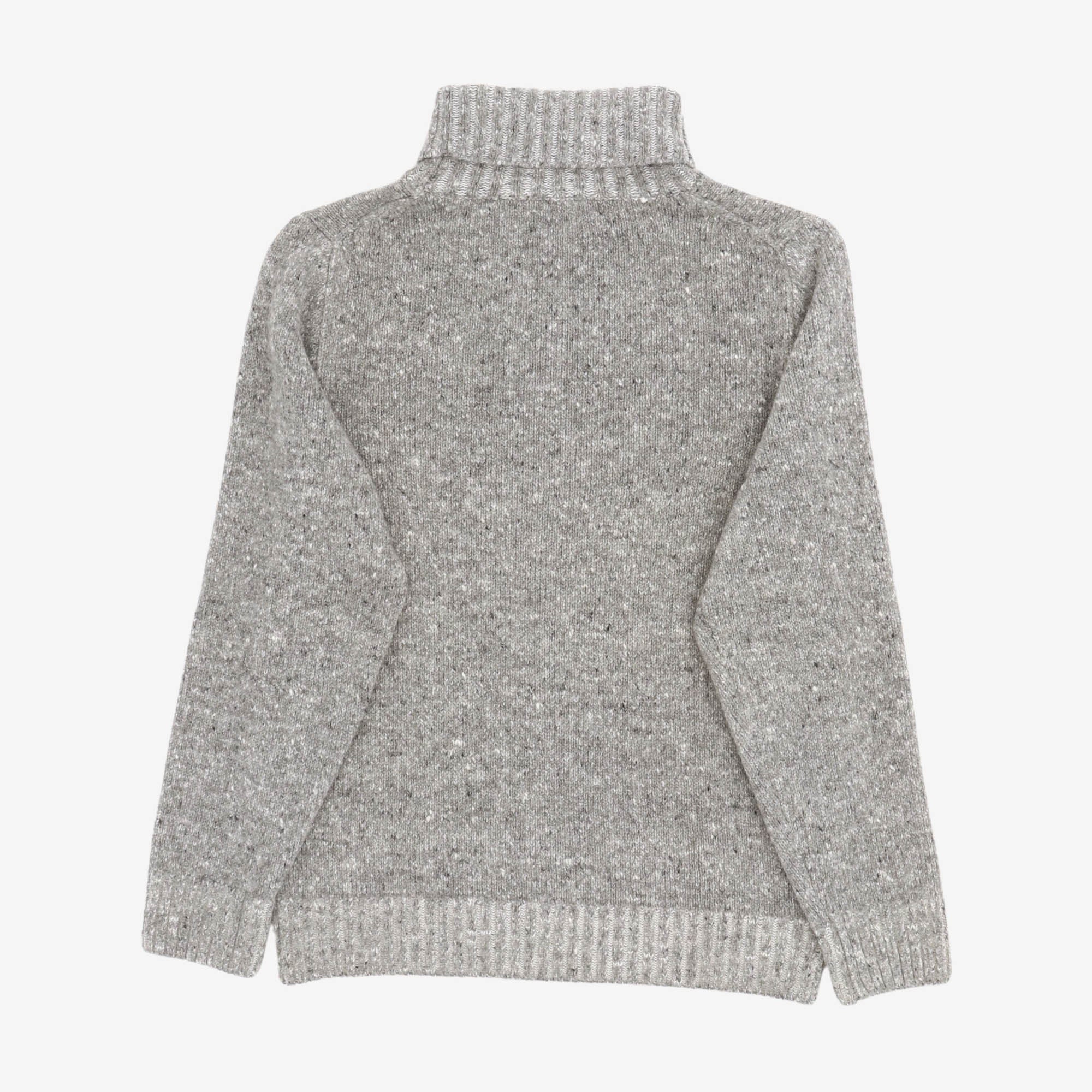 Donegal Merino Cashmere Rollneck Sweater
