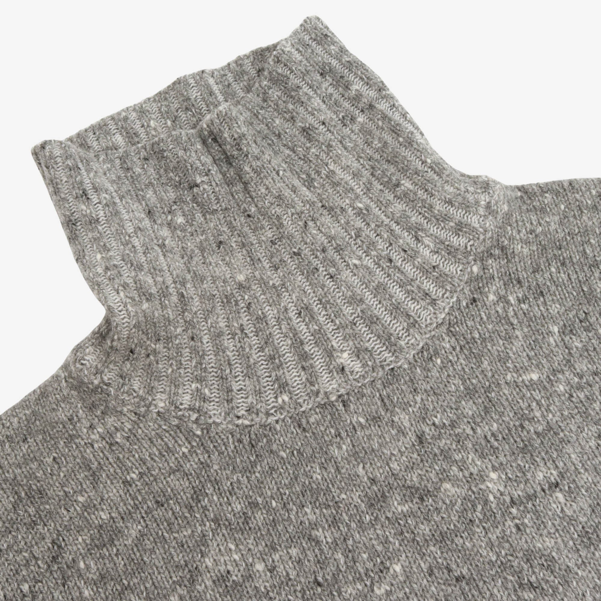 Donegal Merino Cashmere Rollneck Sweater