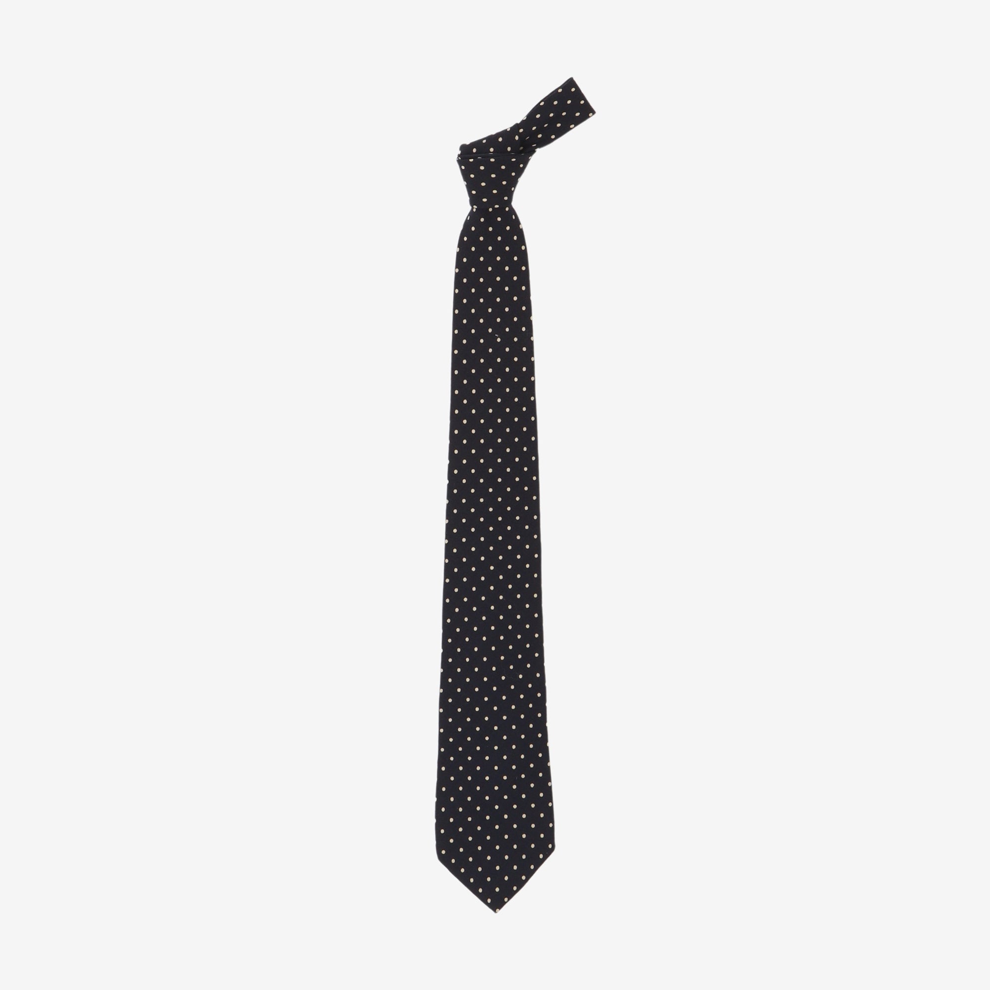 Wool Polka Dot Tie