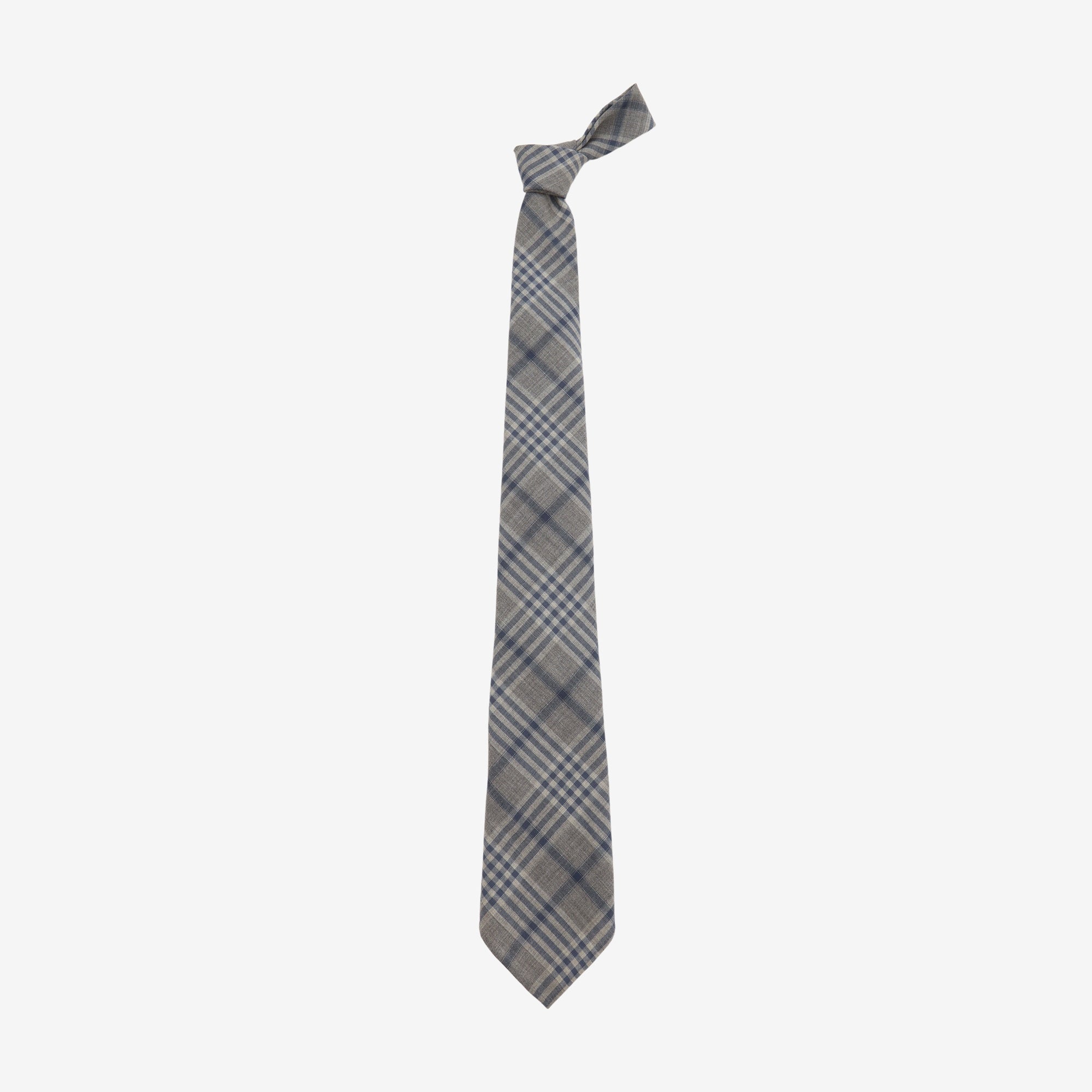 Wool Plaid Tie
