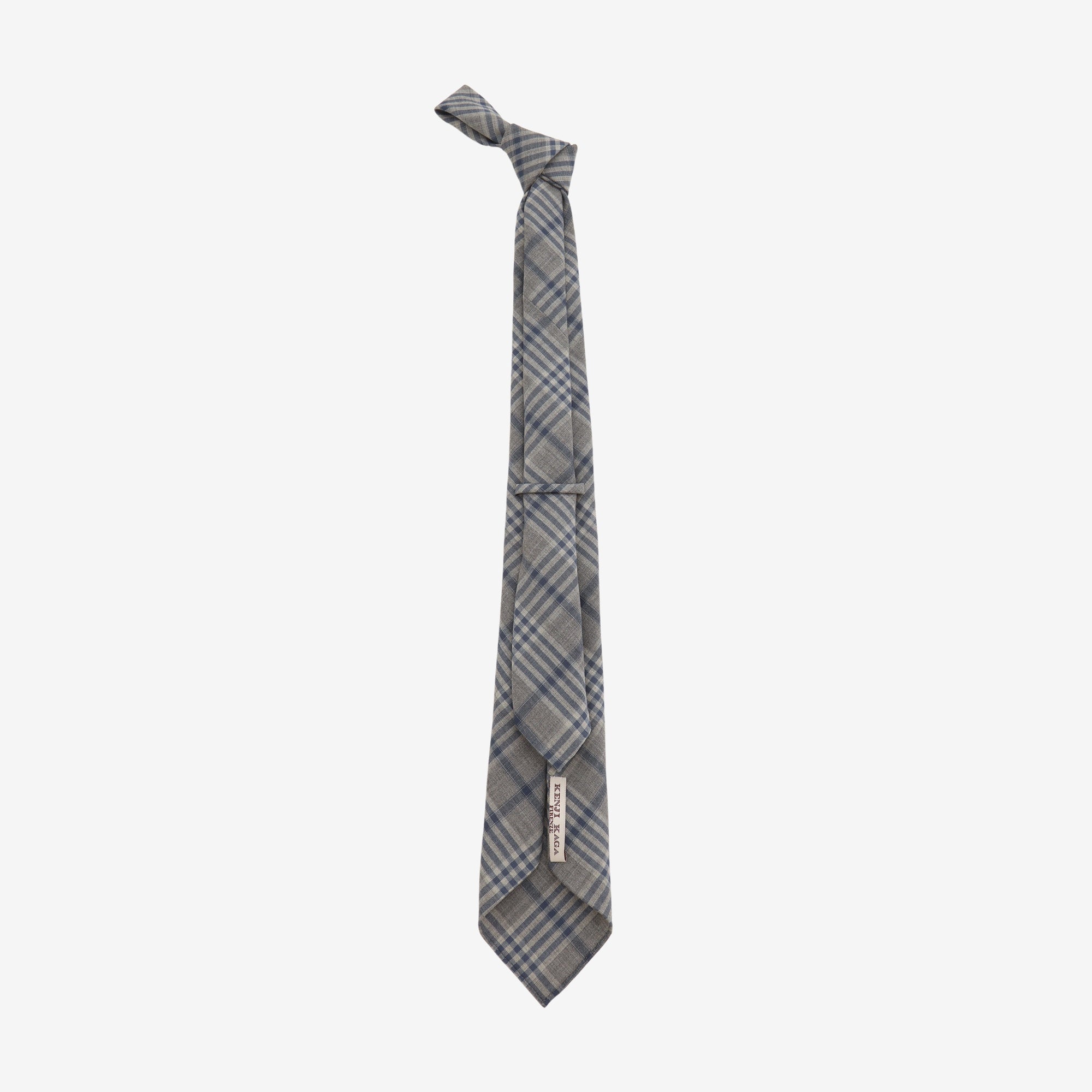 Wool Plaid Tie