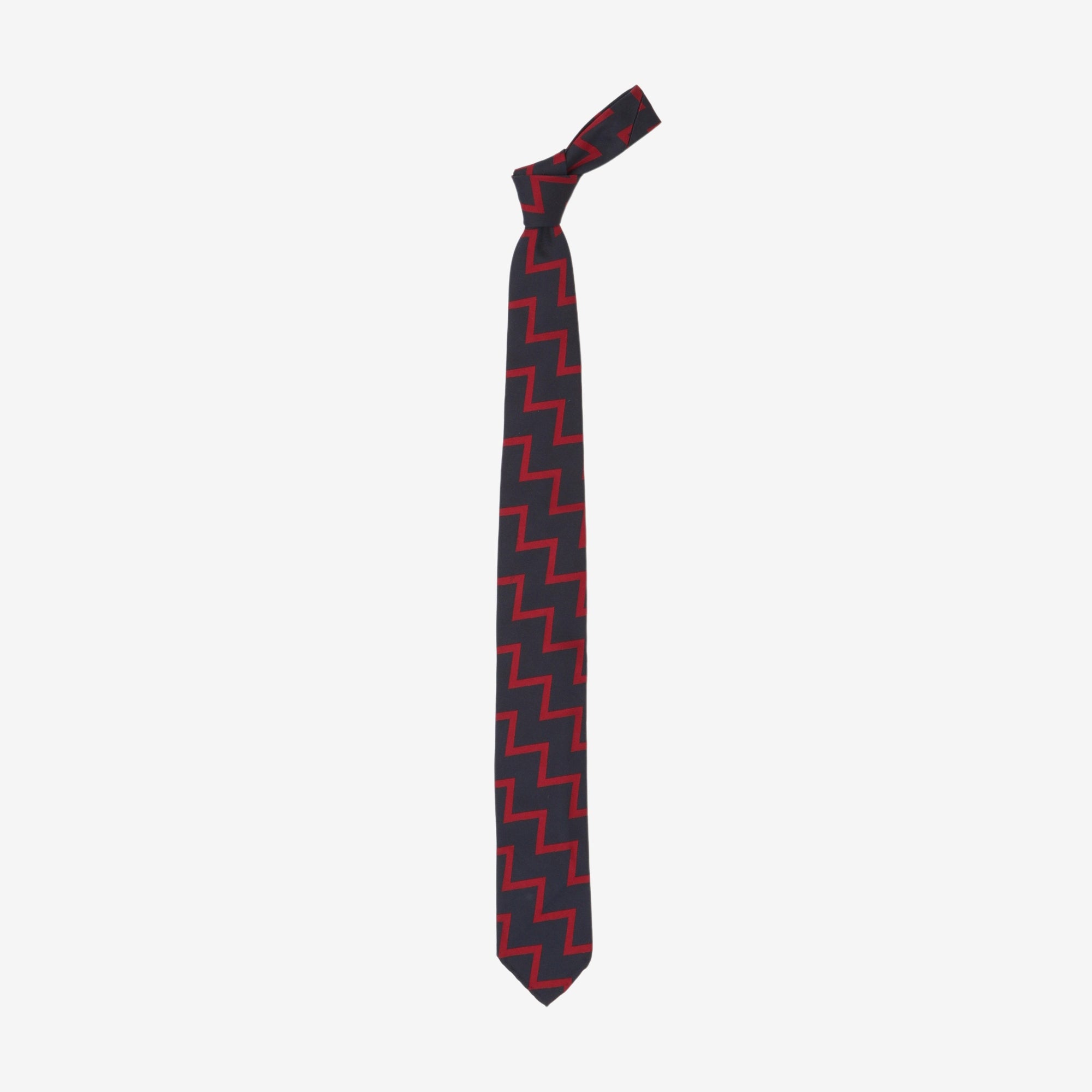 Zig Zag Silk Tie (The Armoury)