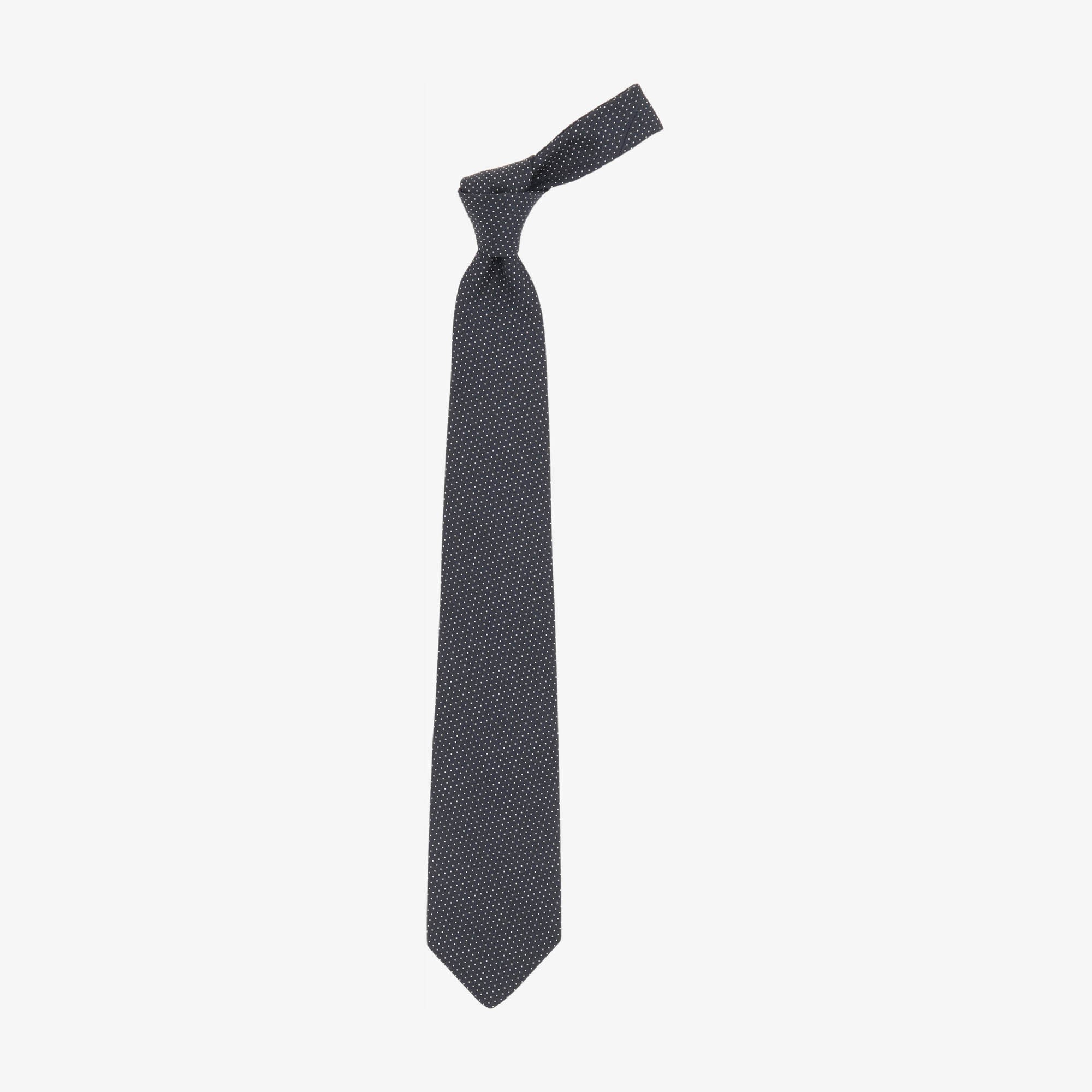 Silk Micro Dot Tie