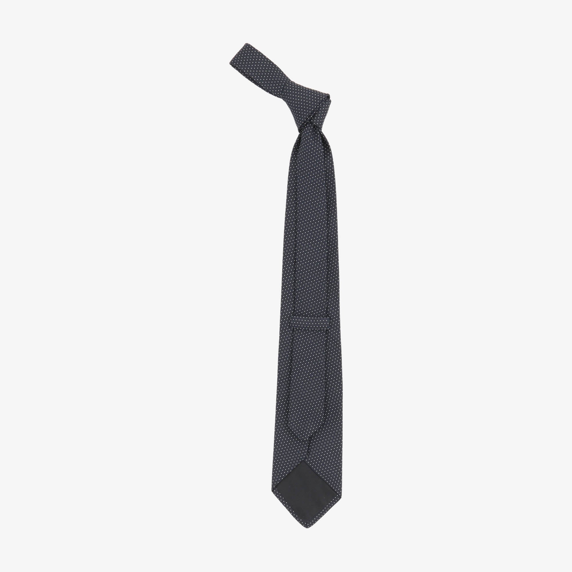 Silk Micro Dot Tie