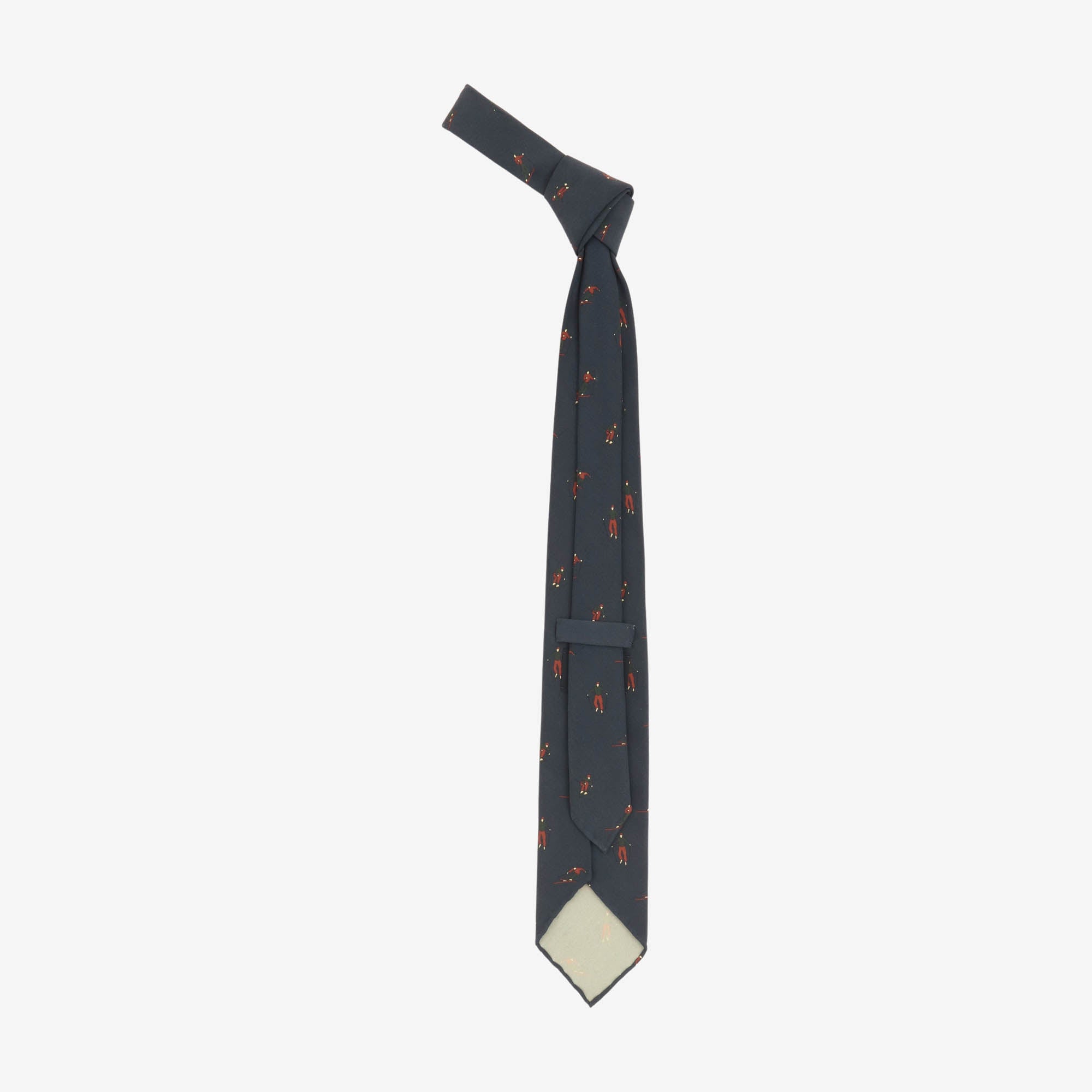 Silk Ski Print Tie