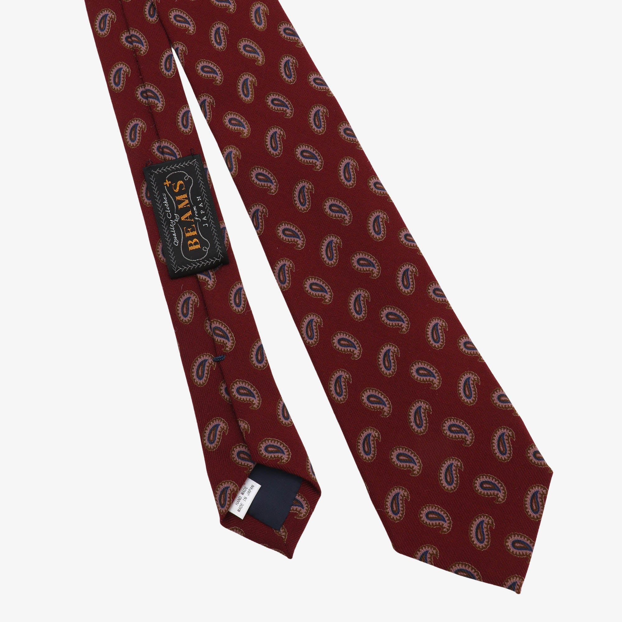 Paisley Wool Silk Tie