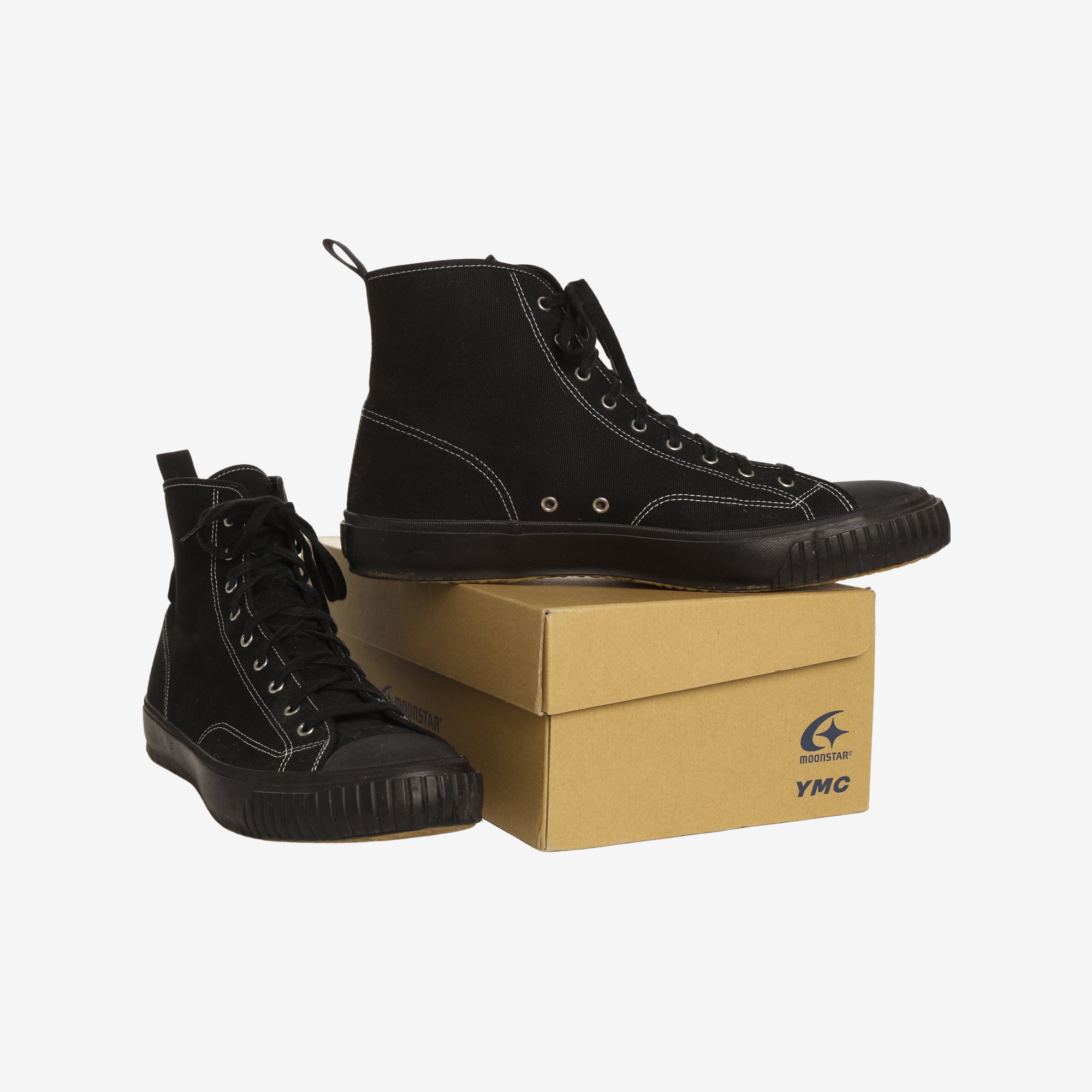 Hi Basket Canvas Sneakers (YMC)