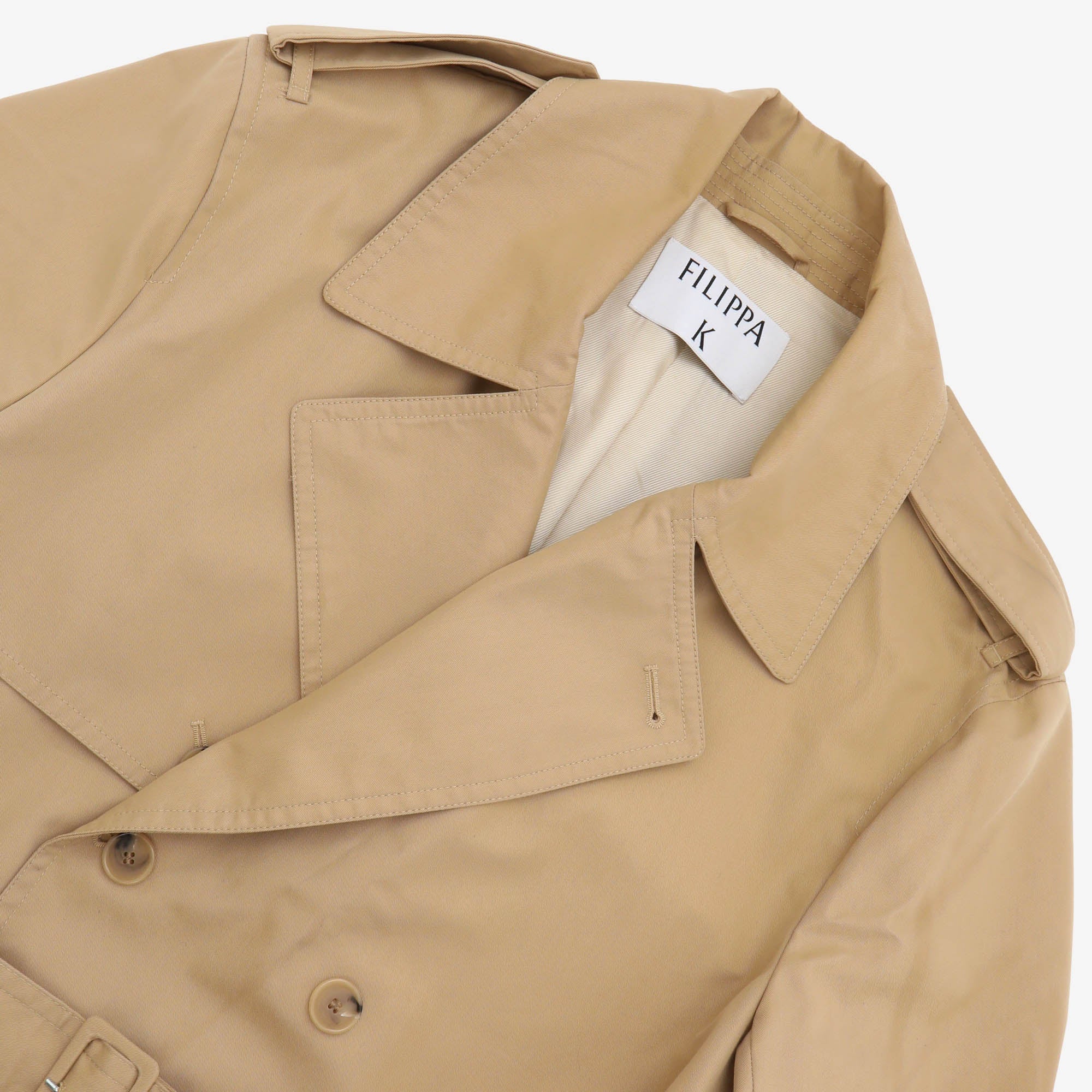 Classic Belted Trench Coat