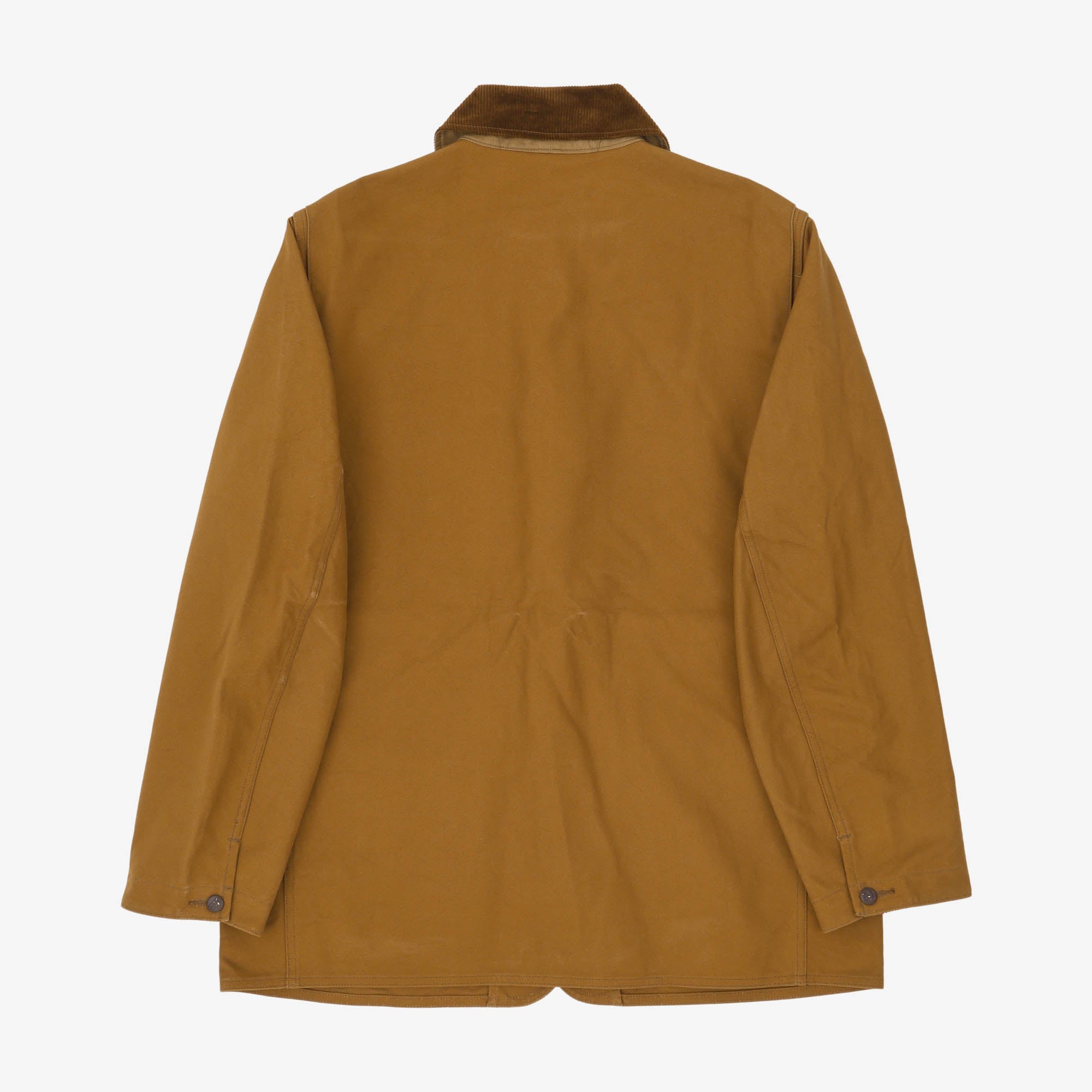 Corduroy Collar Canvas Hunting Jacket