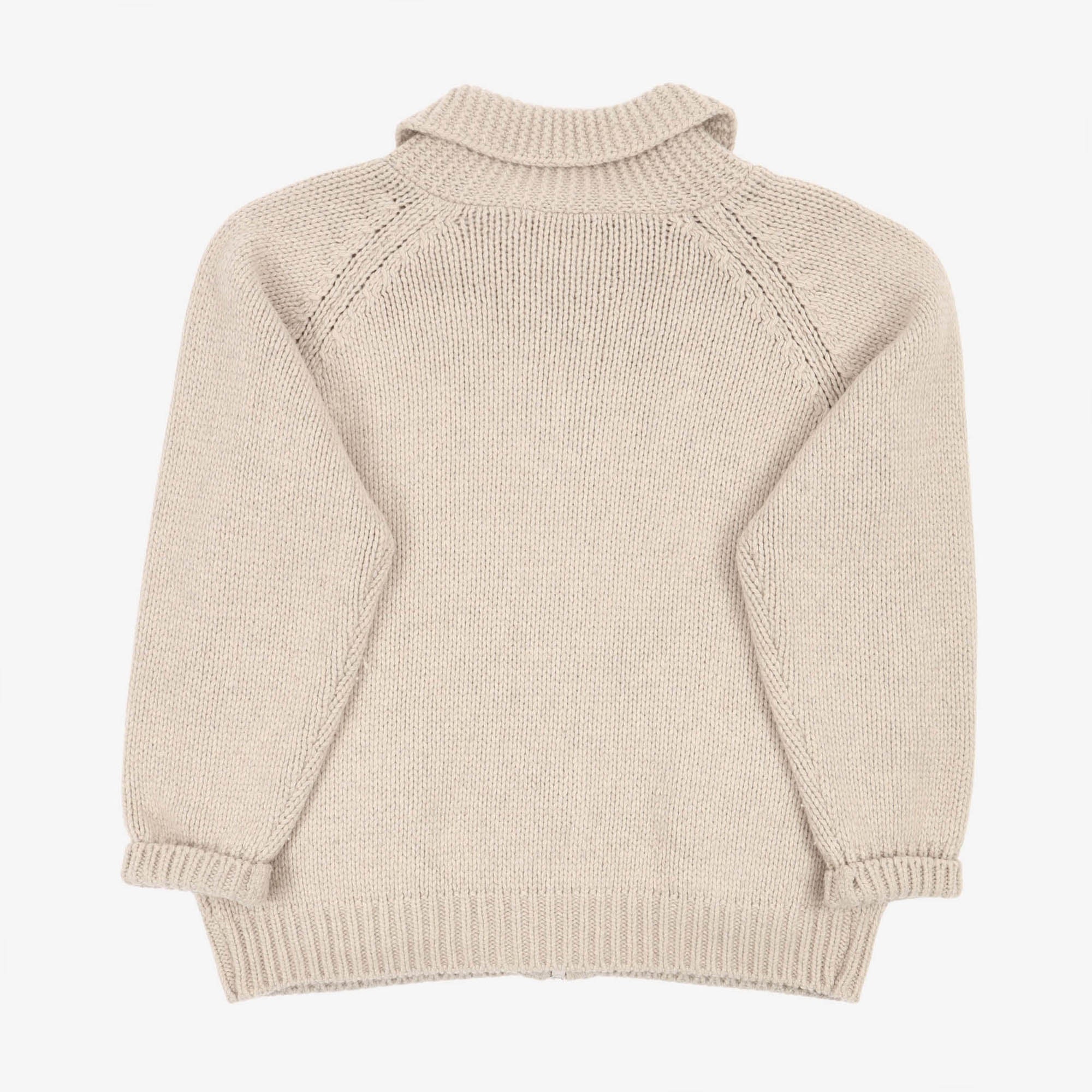 Heavy Cowichan Zip Up Cardigan
