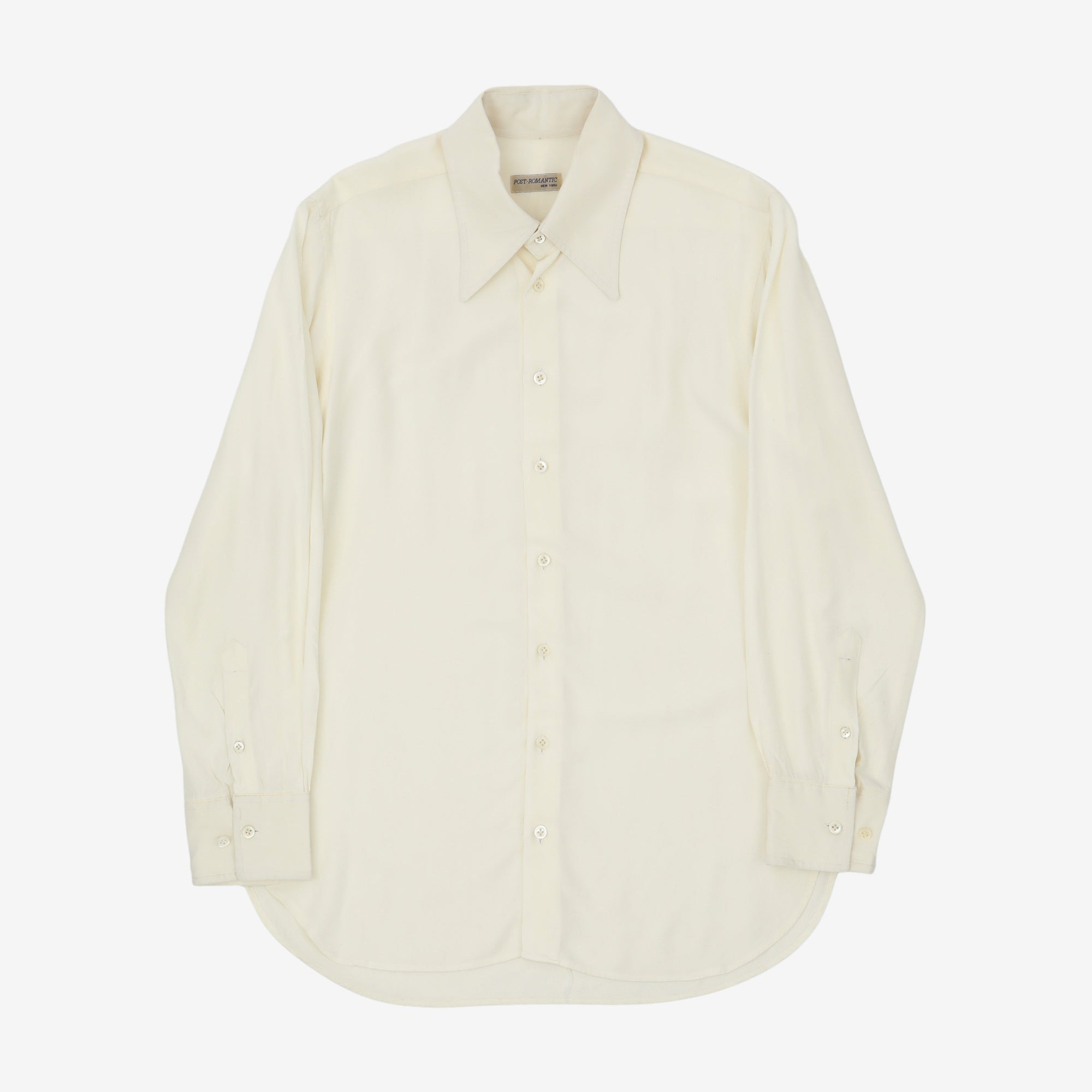 120s 2-Ply Poplin Hand-Sewn Shirt