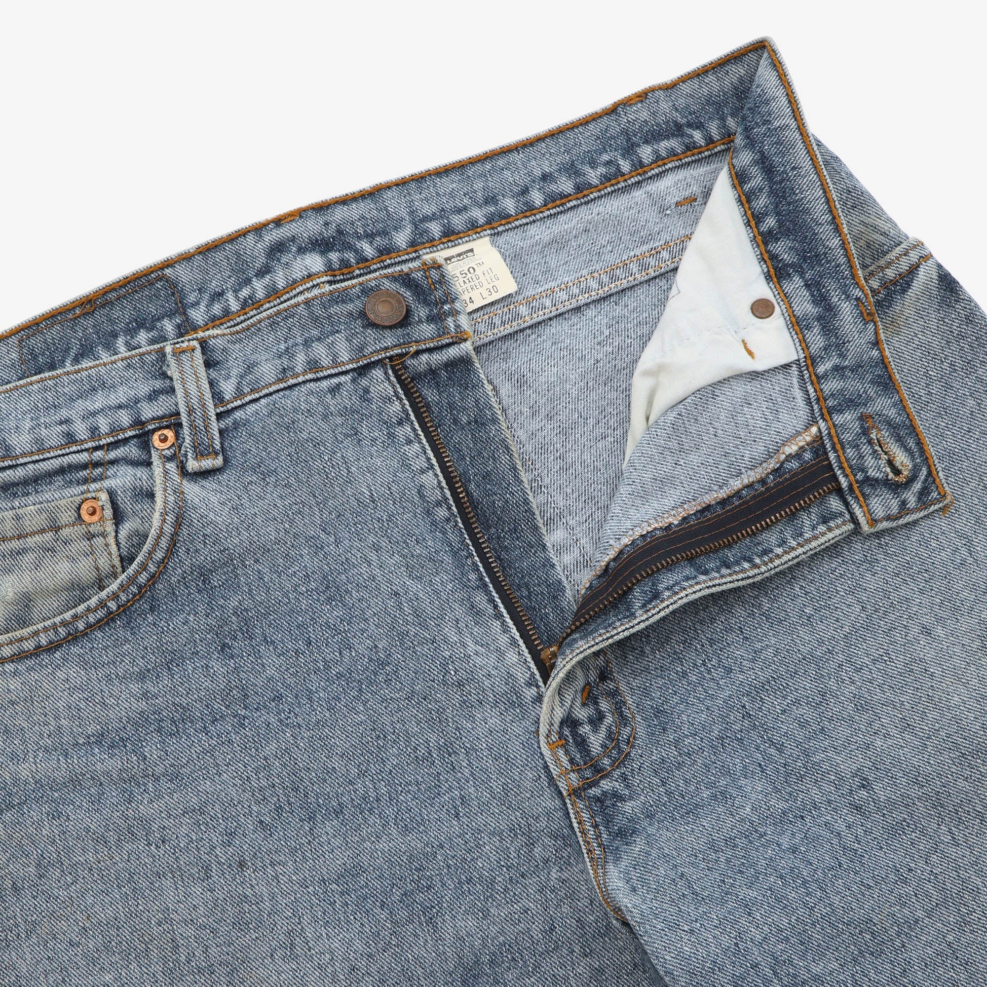 Vintage 90s 550 Denim USA (32W X 29L)
