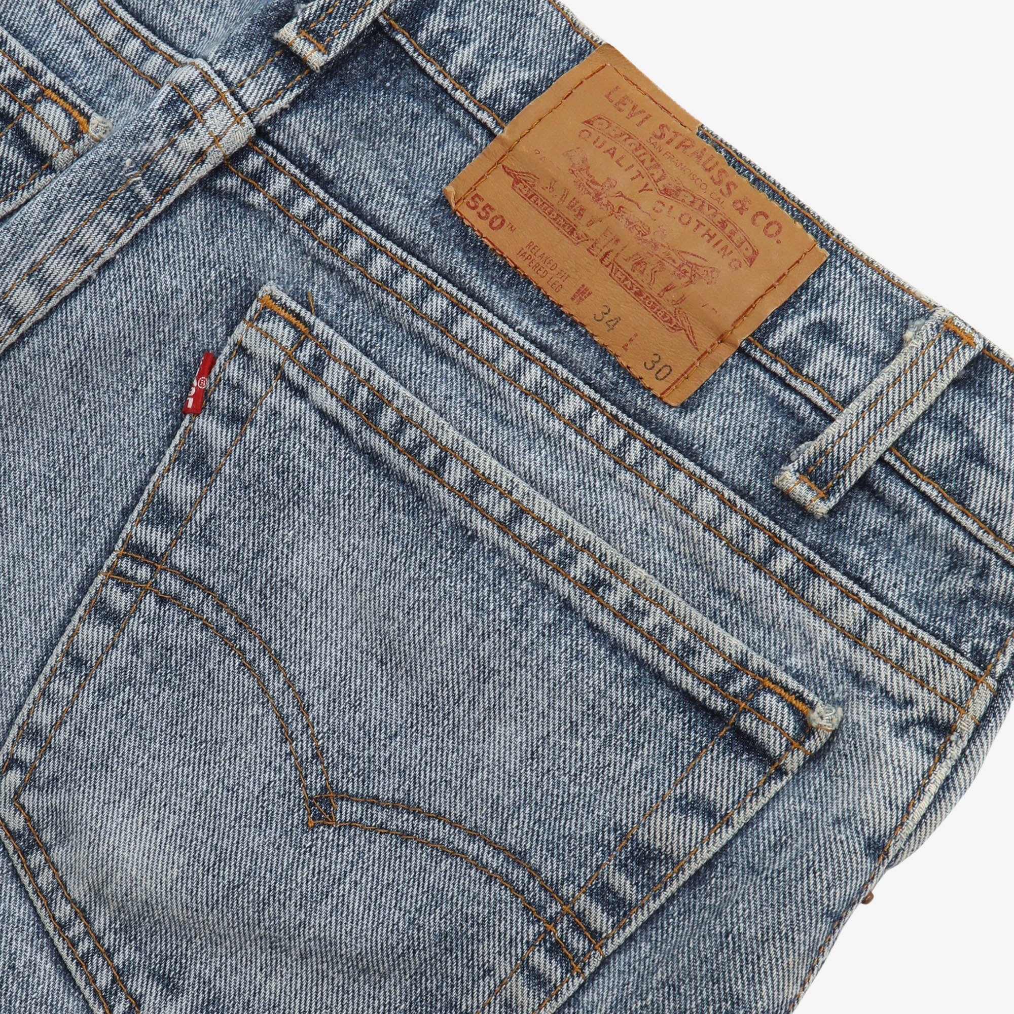 Vintage 90s 550 Denim USA (32W X 29L)