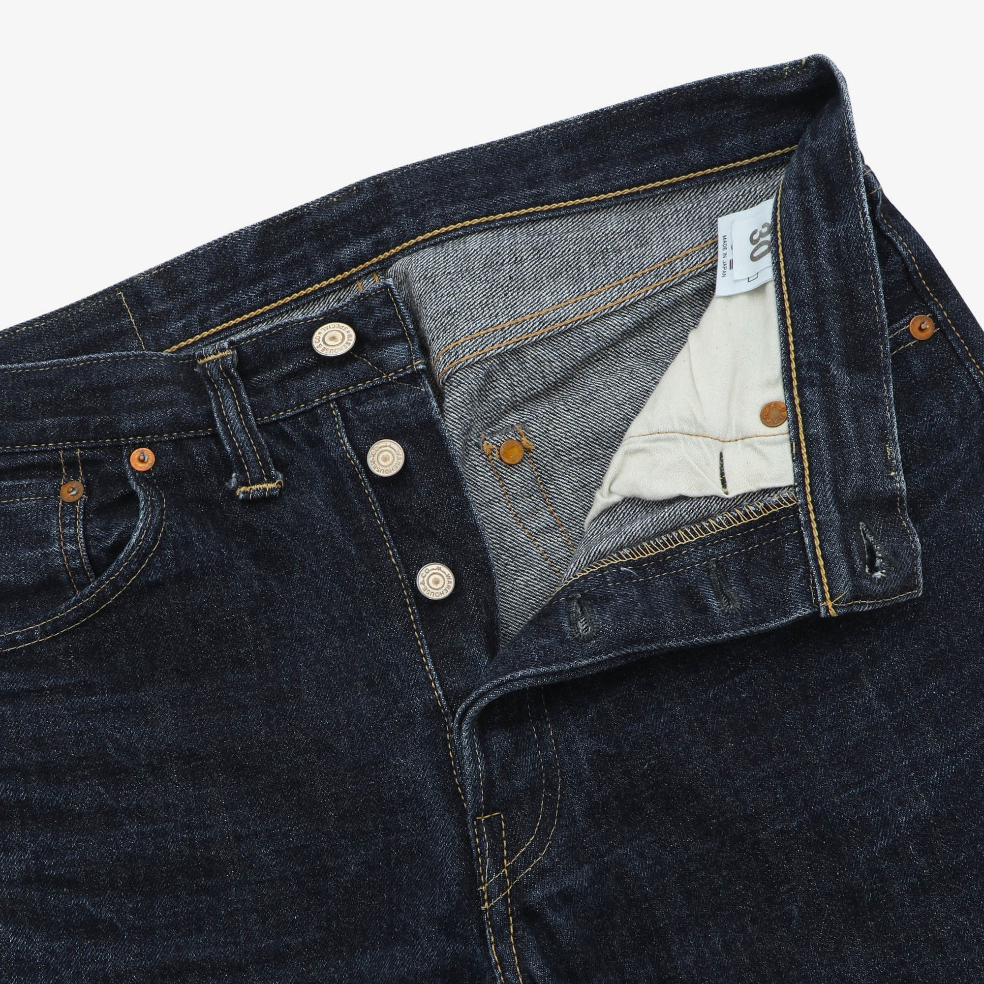 1001XX Straight Selvedge Jeans (30W X 31L)