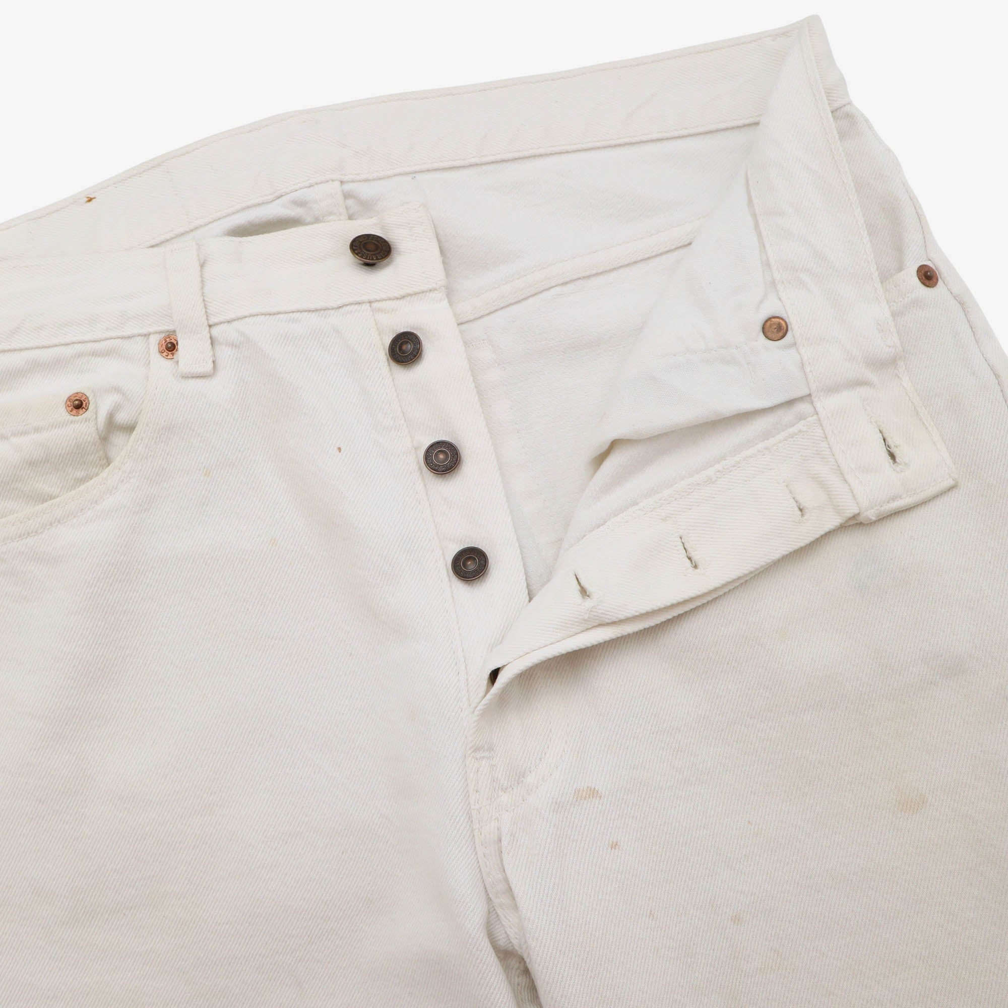Vintage 90s 501 Denim USA (32W X 31L)
