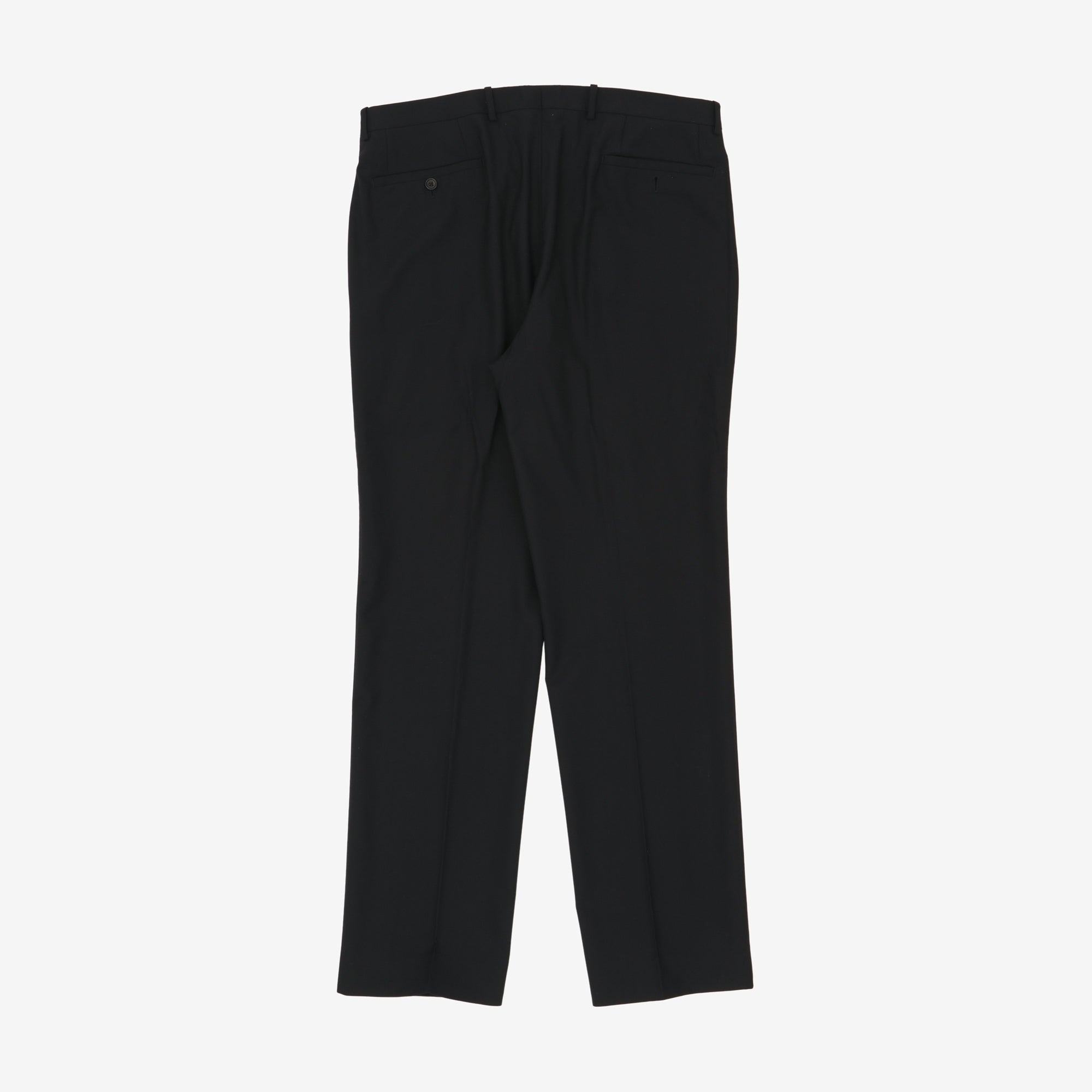 Straight Leg Wool Trousers (36W X 32L)