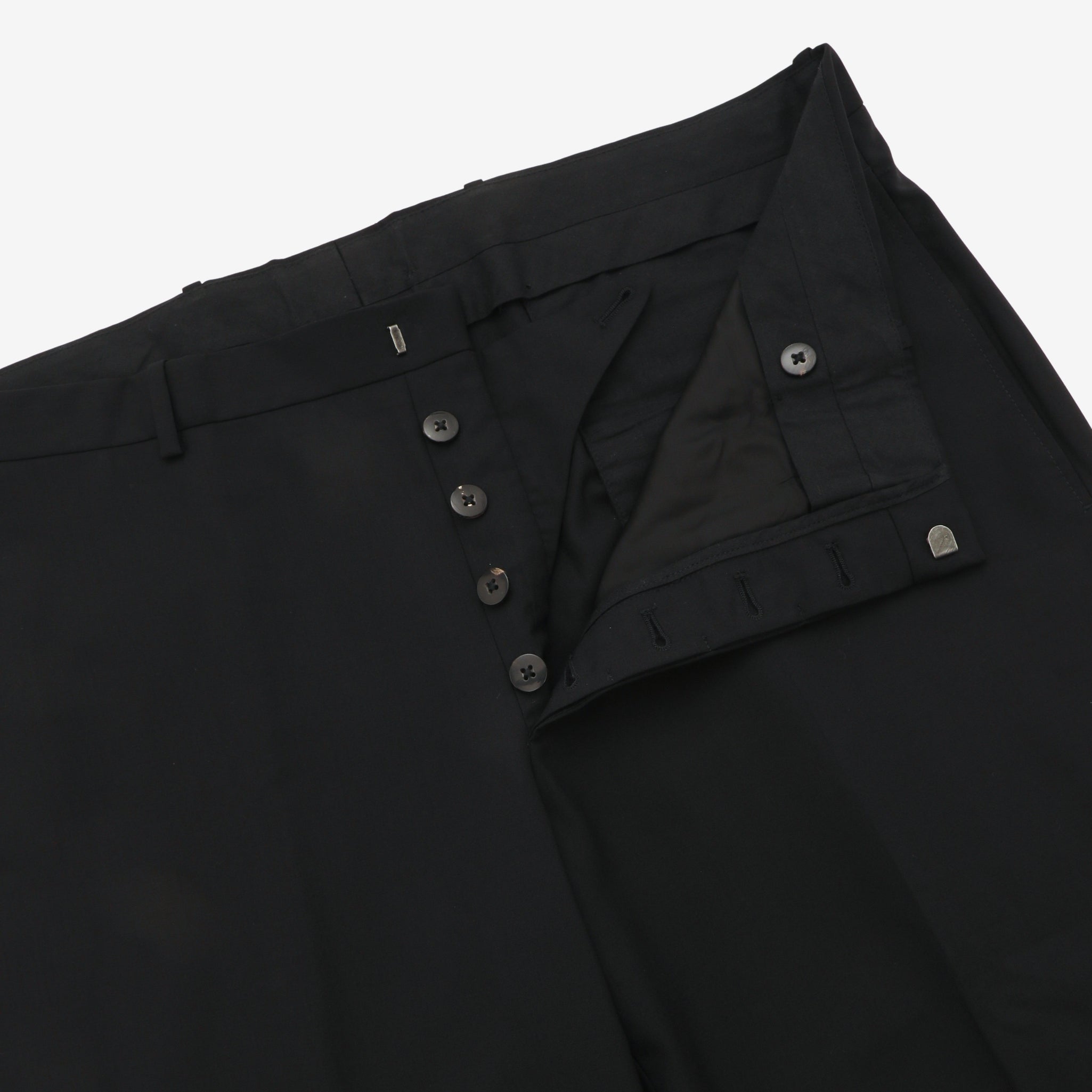 Straight Leg Wool Trousers (36W X 32L)