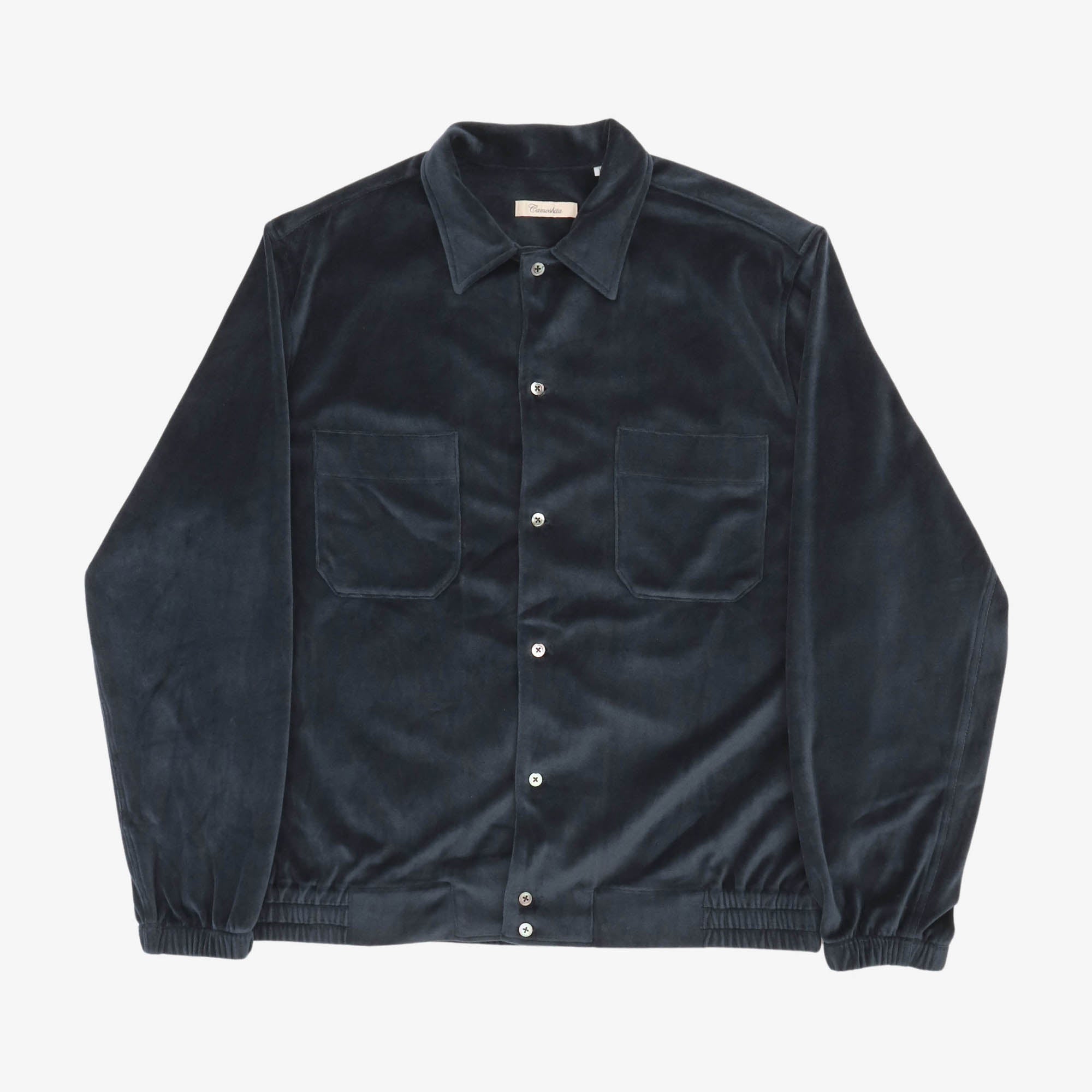 Velour Blouson Jacket
