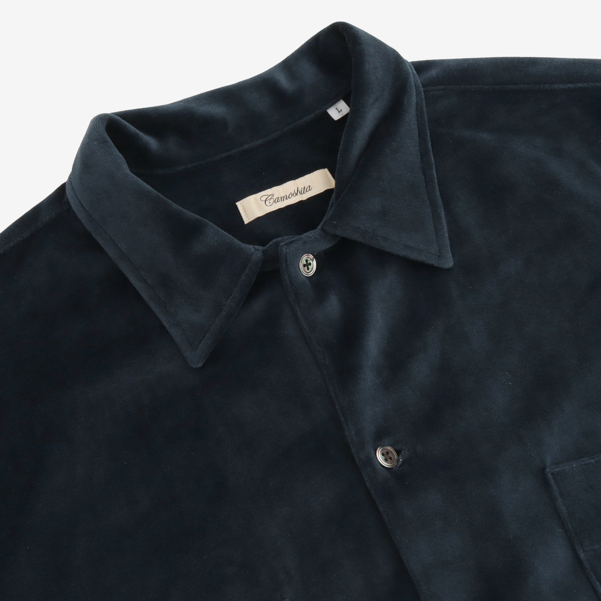 Velour Blouson Jacket