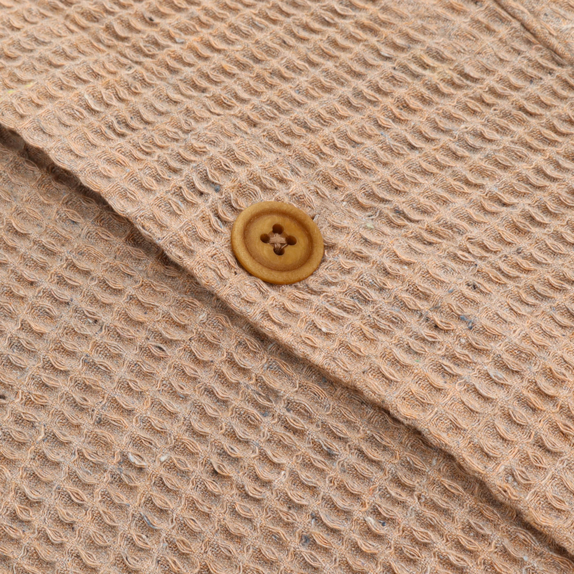 Melange Waffle Easy Cardigan