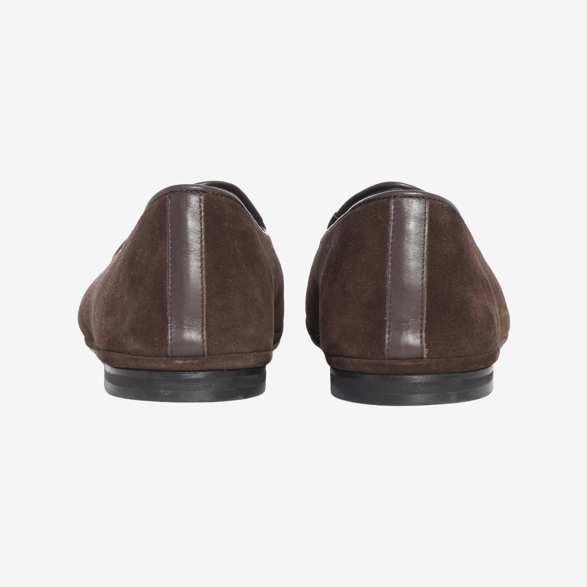 Marphy Tasselled Leather Trimmed Suede Loafers