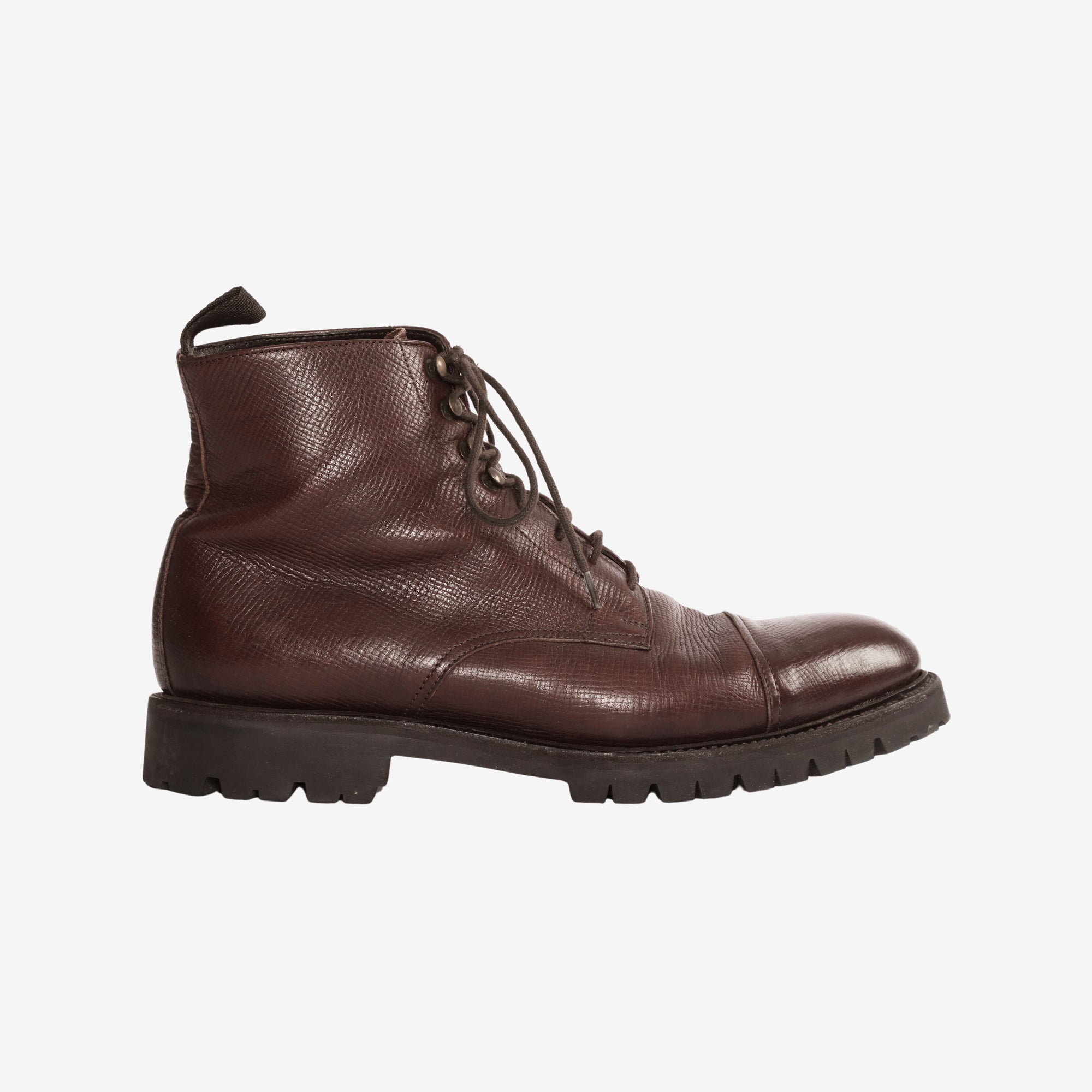 Leather Derby Boots