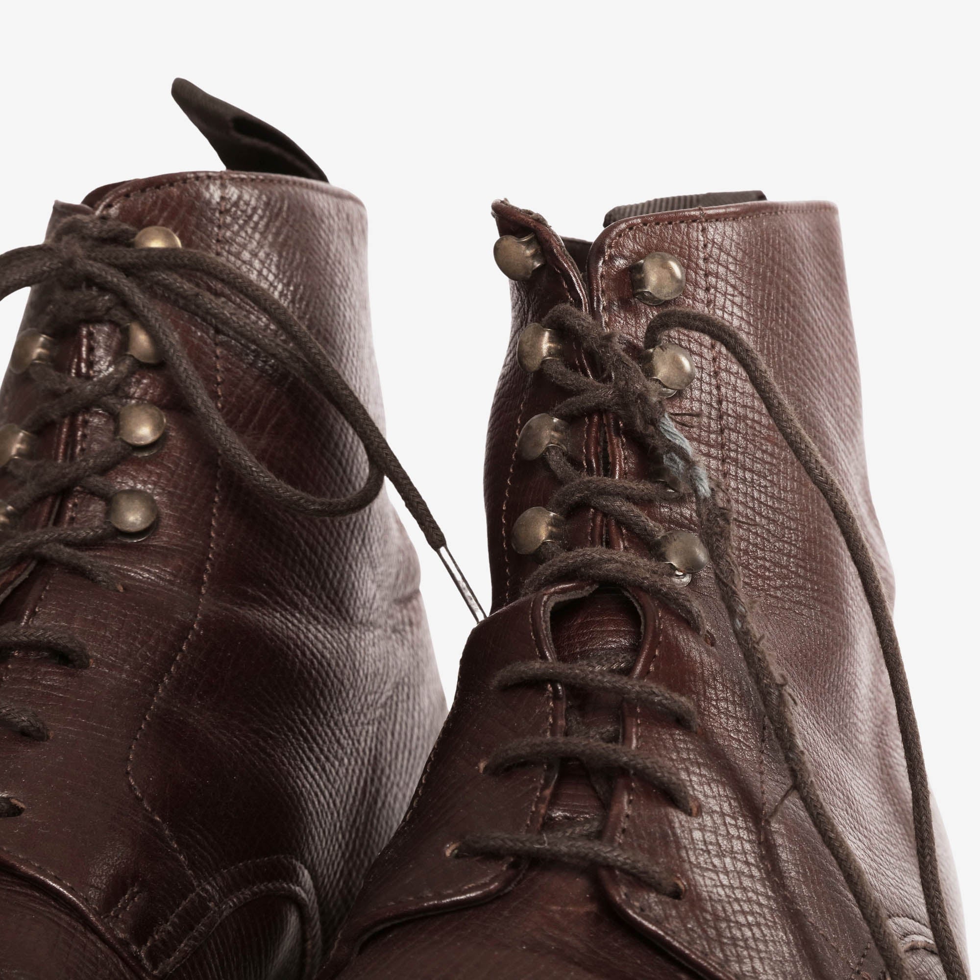Leather Derby Boots