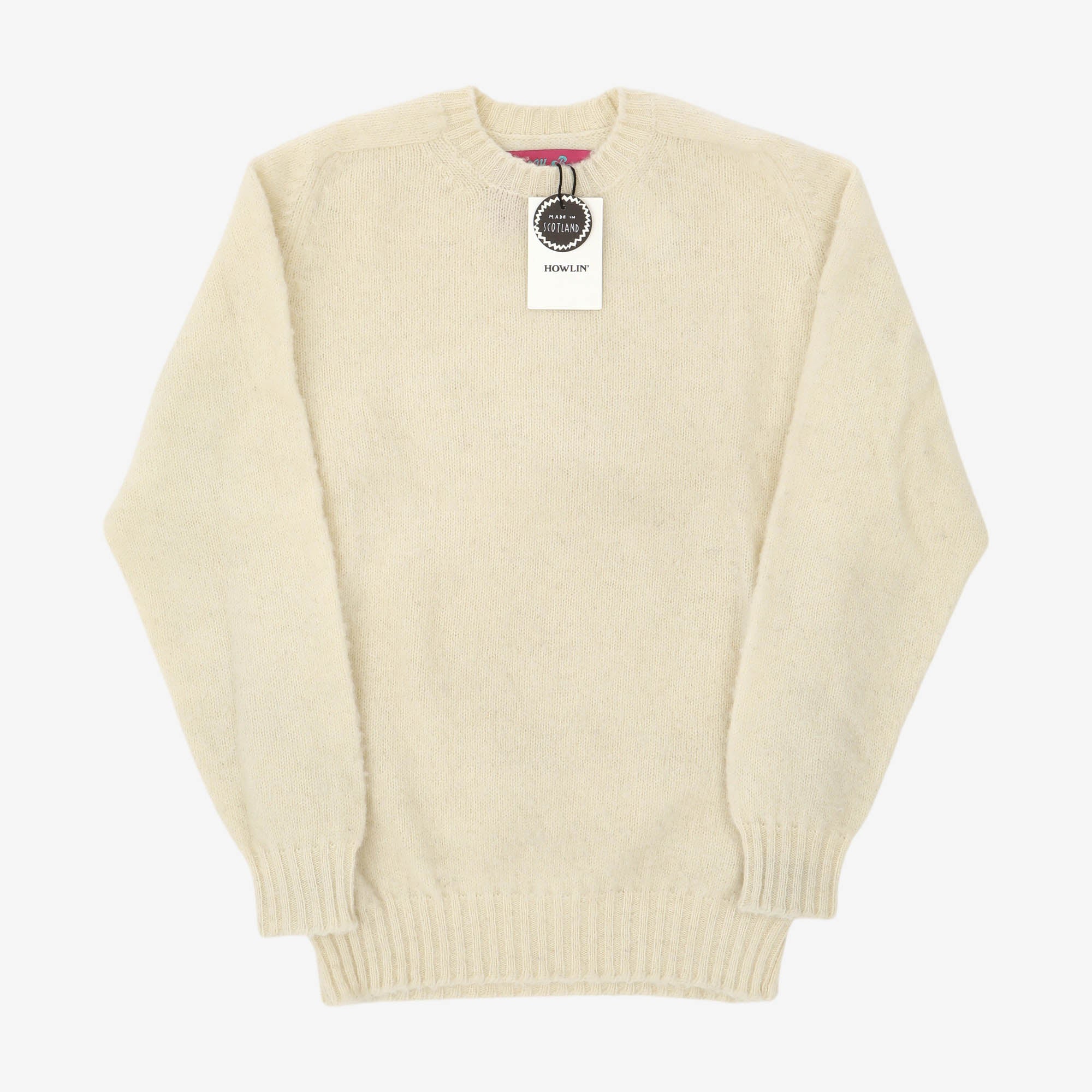 Shaggy Bear Crew Knit Sweater