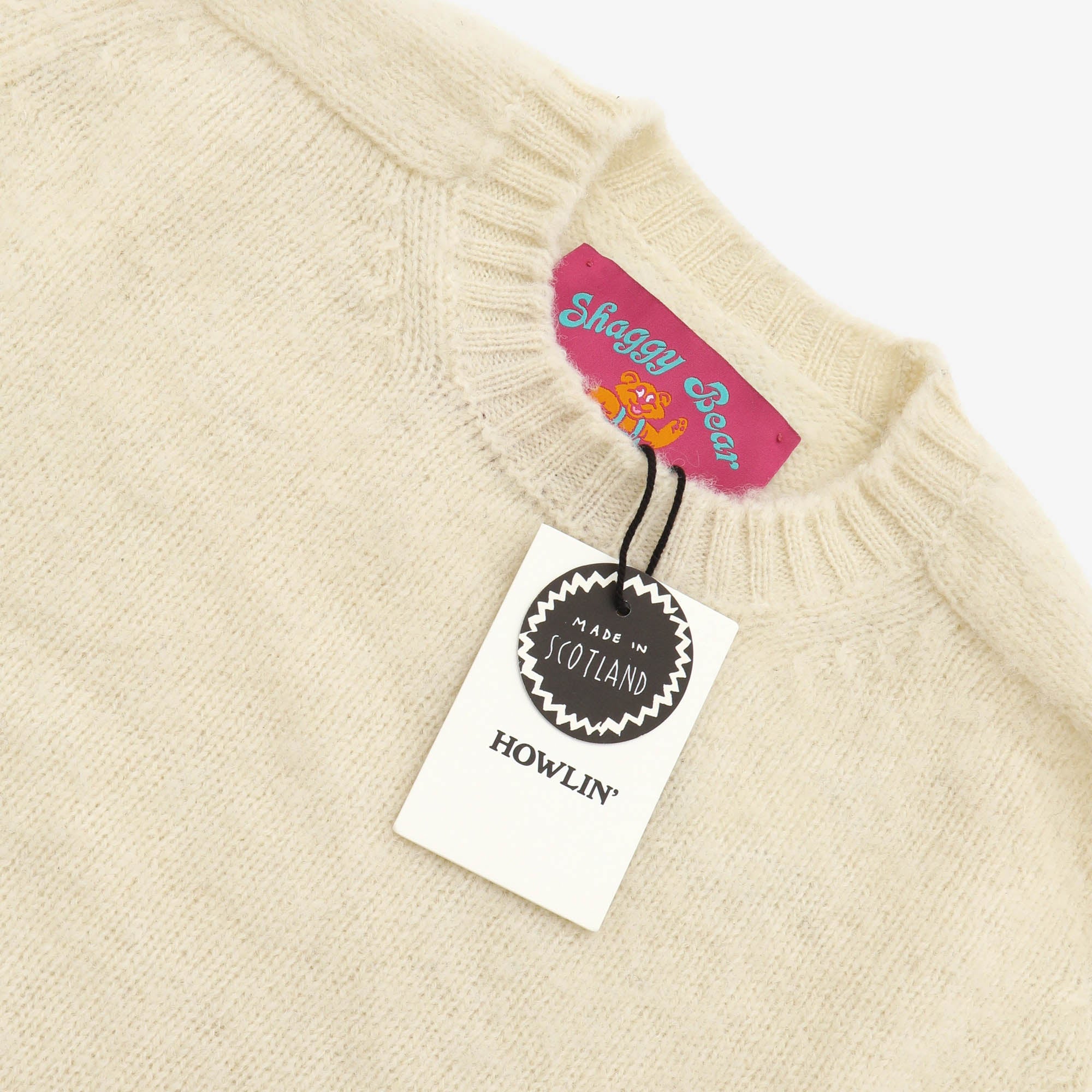 Shaggy Bear Crew Knit Sweater
