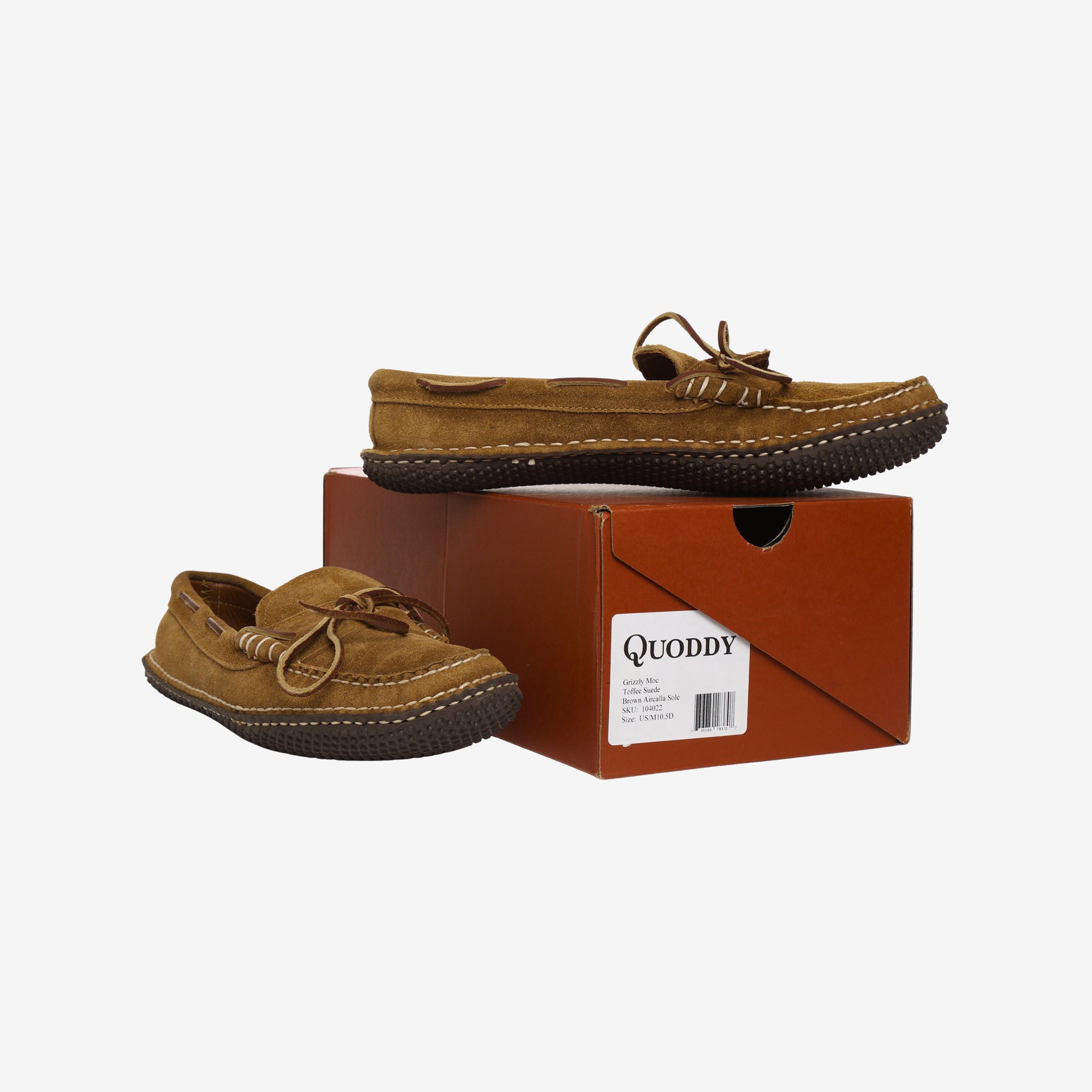 Suede Grizzly Moc