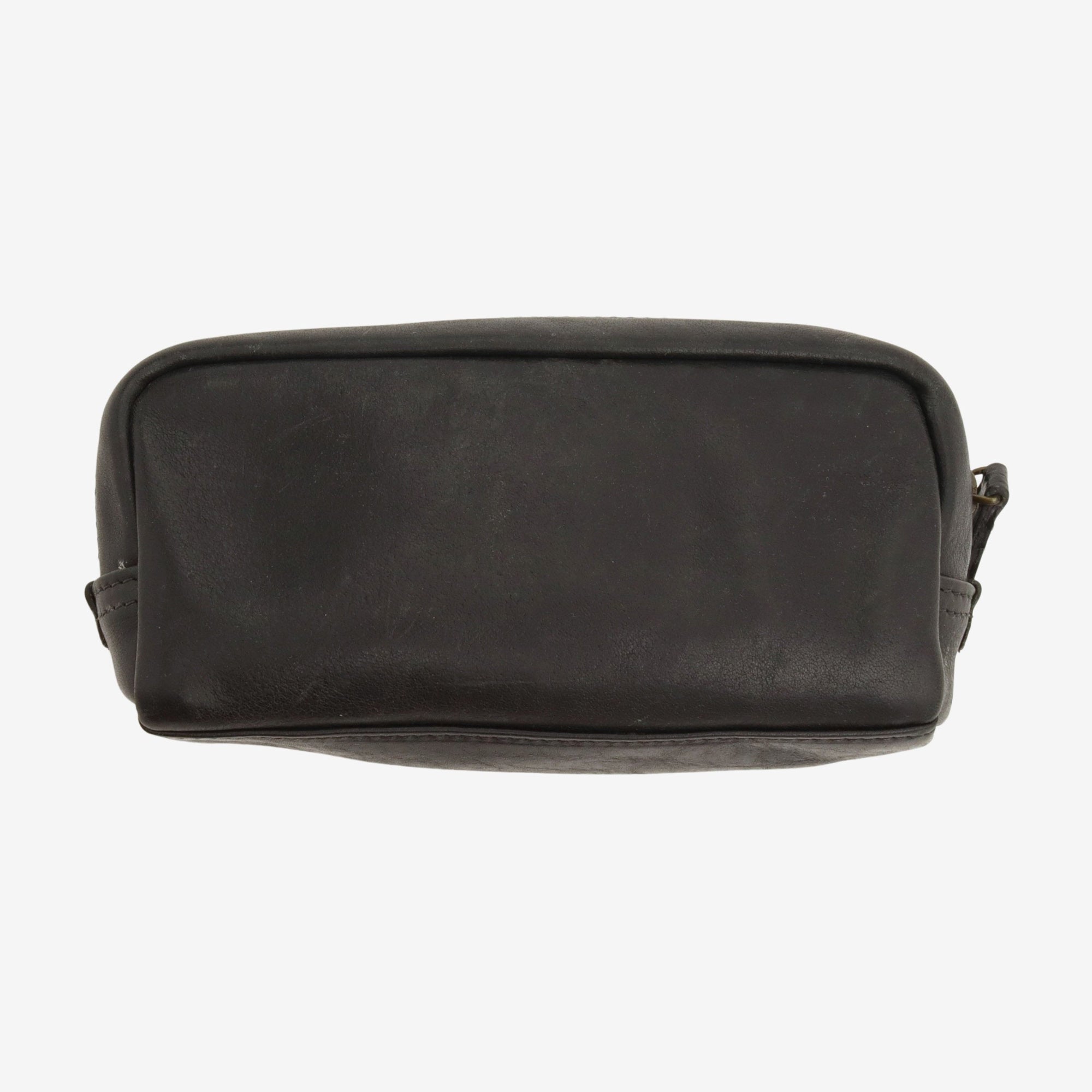 Tiare Black Leather Utility Case