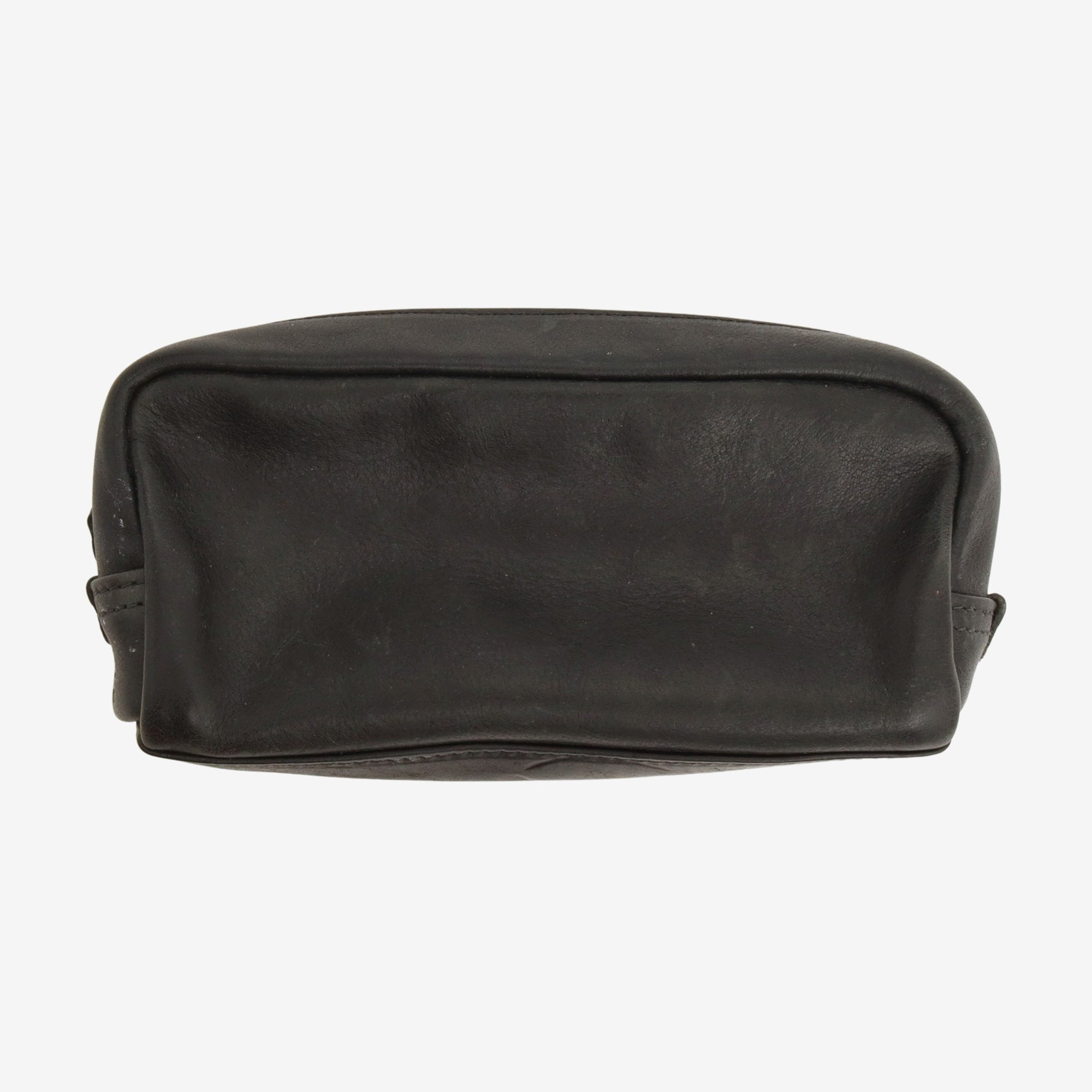 Tiare Black Leather Utility Case