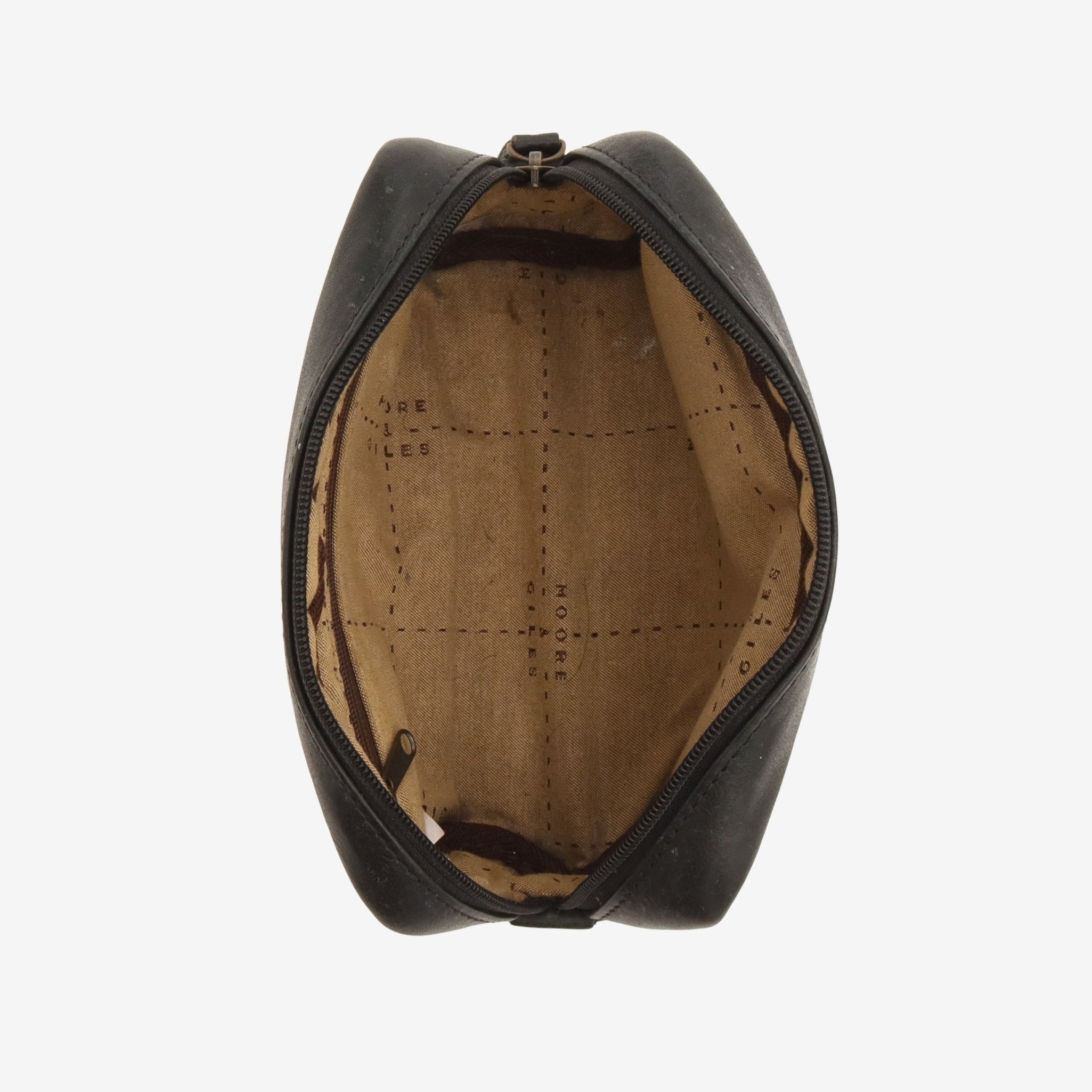 Tiare Black Leather Utility Case