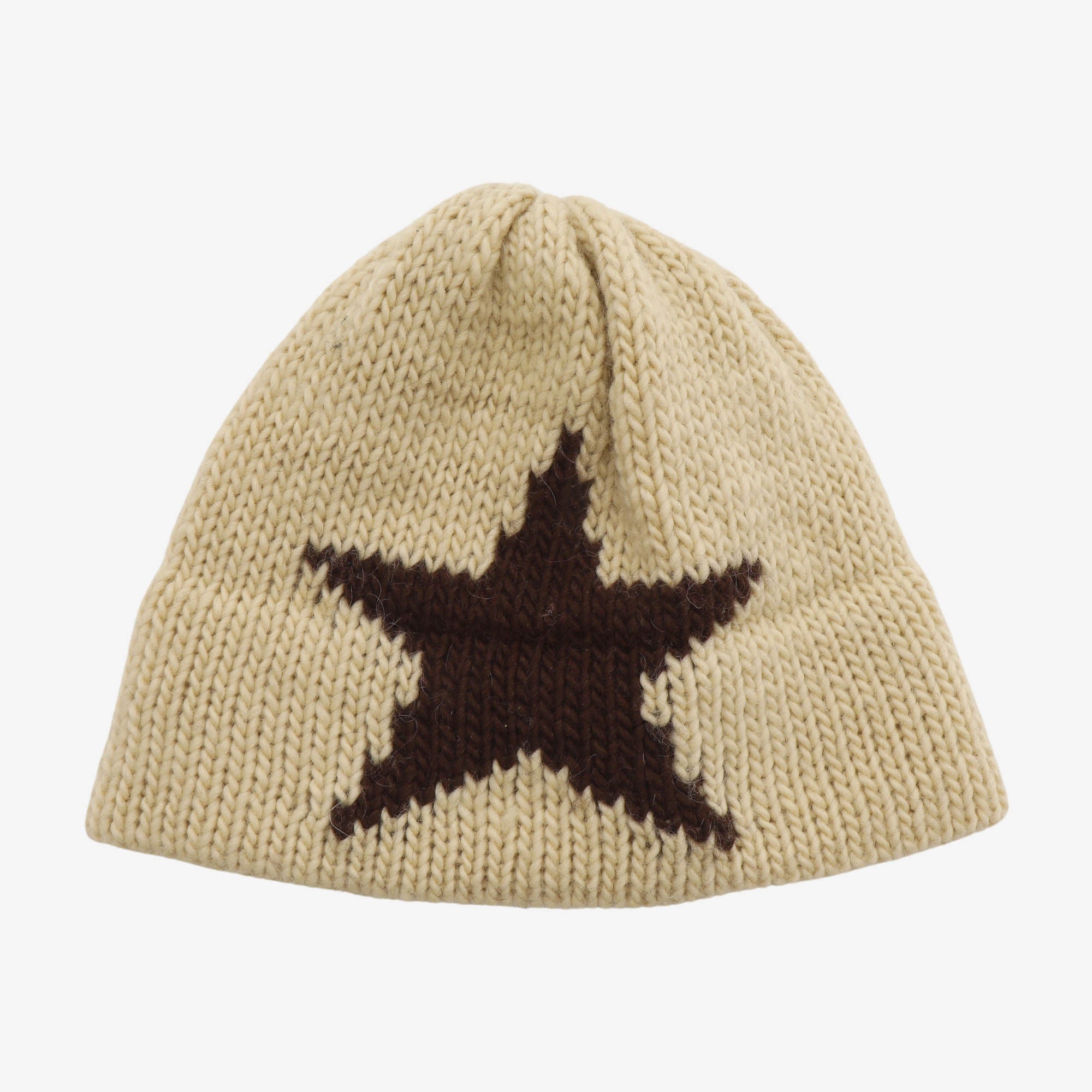 Star Hand Knitted Beanie