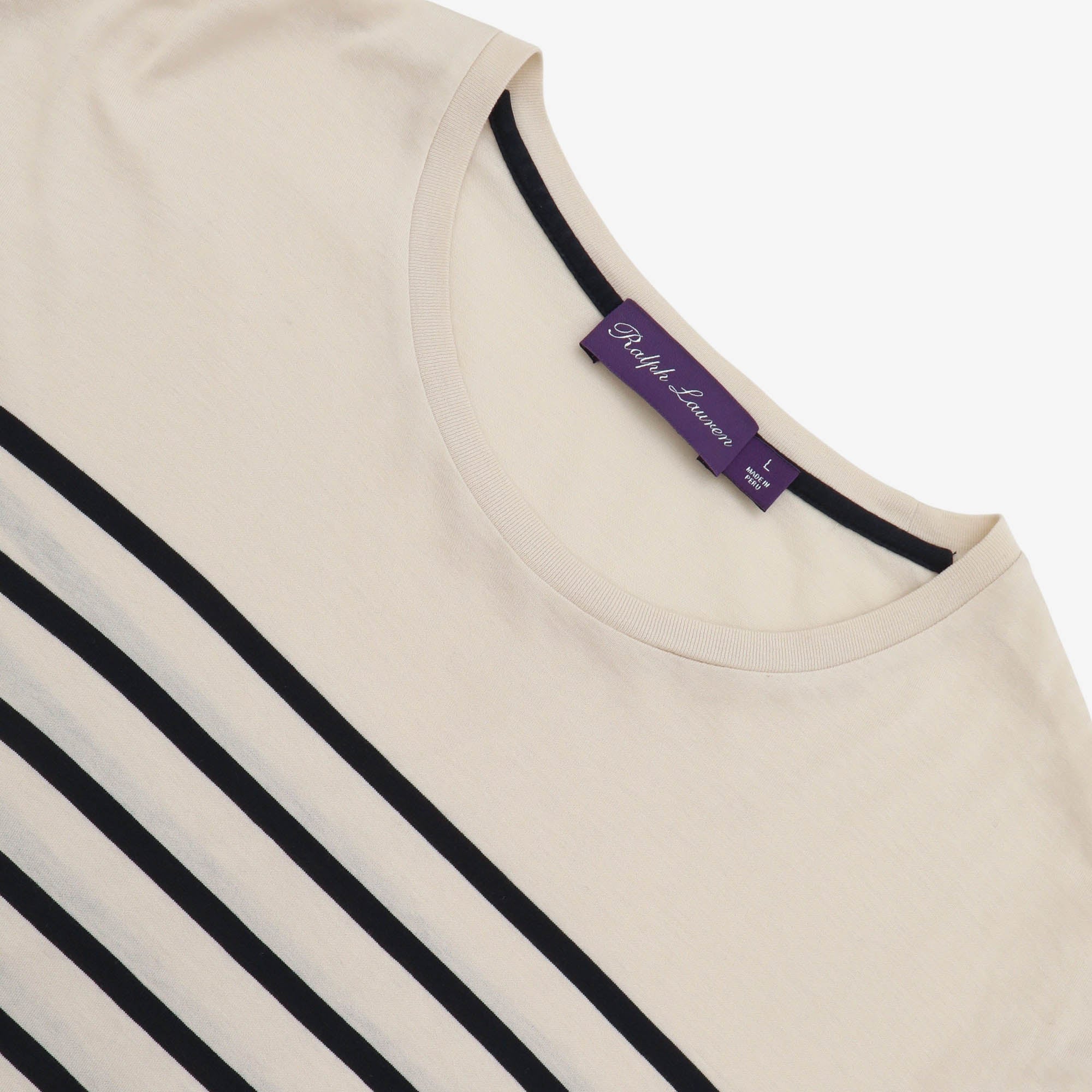 Purple Label Striped Jersey LS Tee